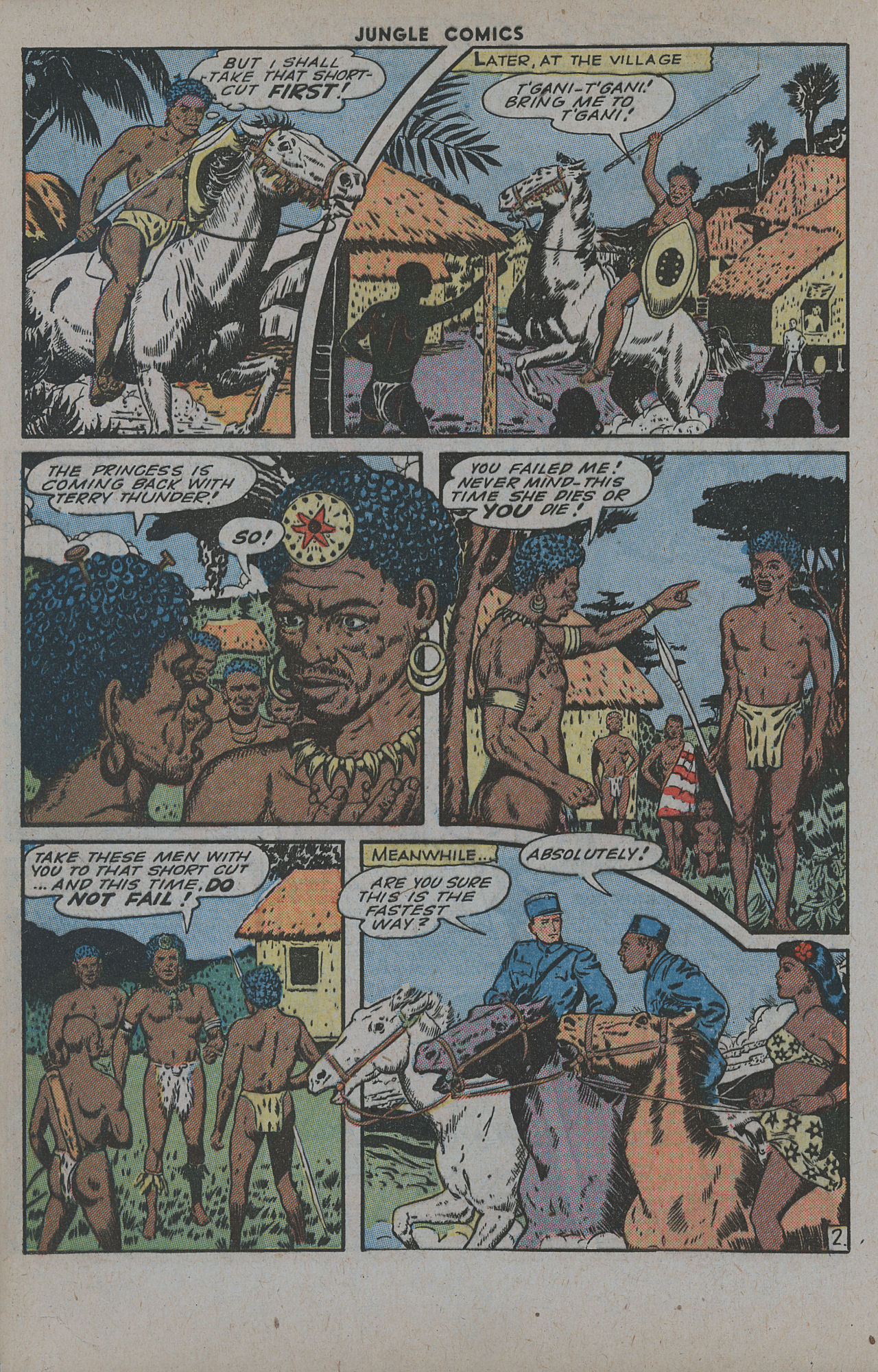 Read online Jungle Comics comic -  Issue #64 - 24