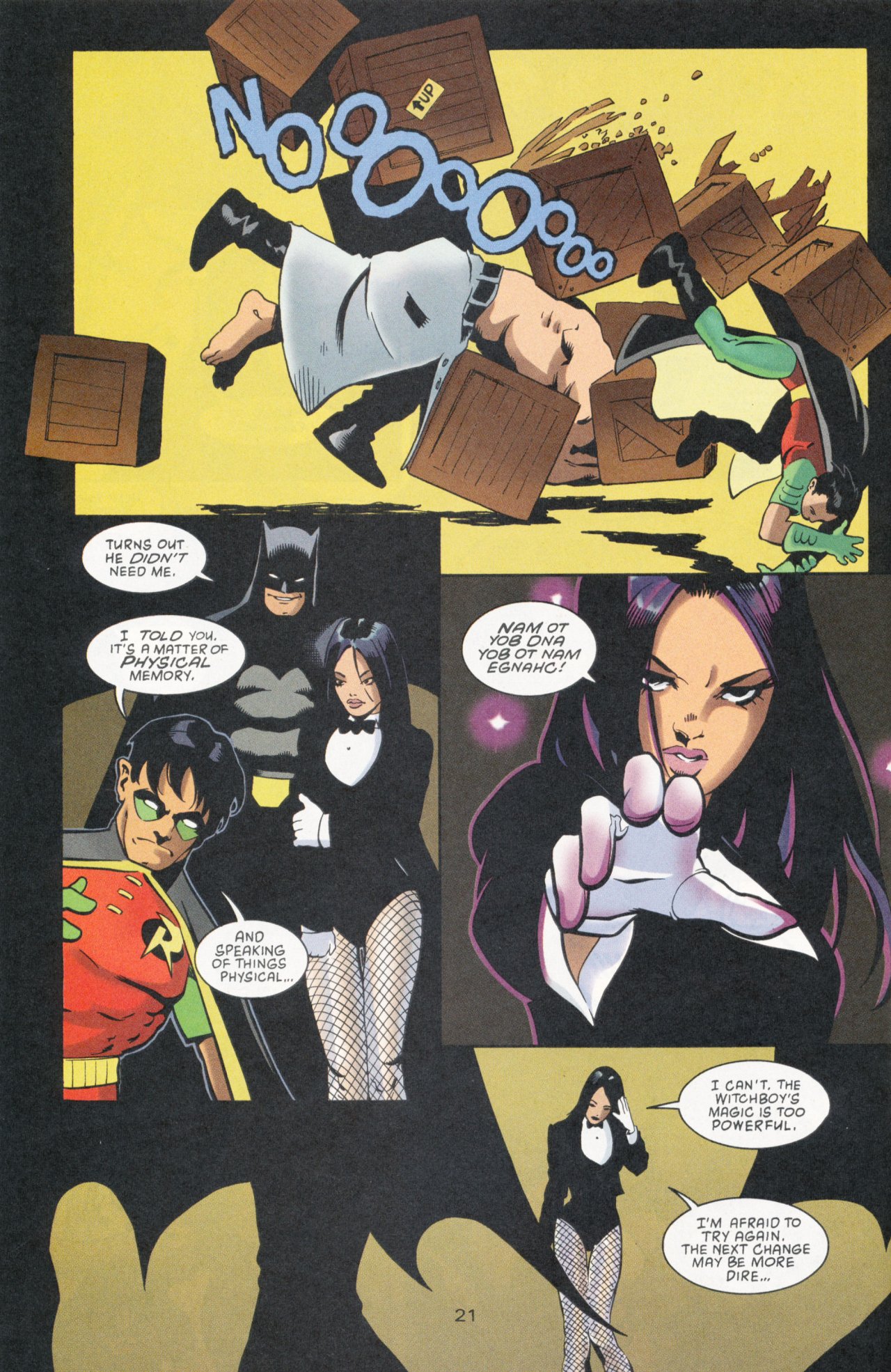 Read online Sins of Youth comic -  Issue # Batboy and Robin - 33