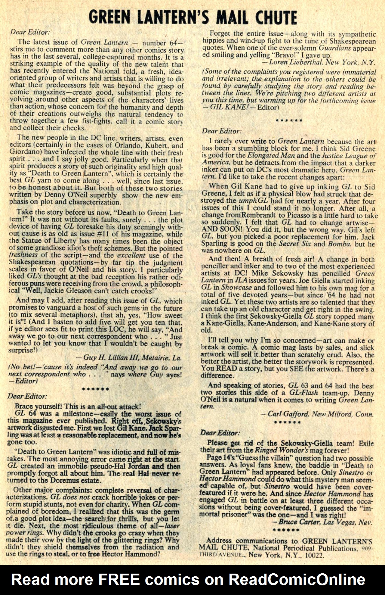 Green Lantern (1960) Issue #67 #70 - English 13