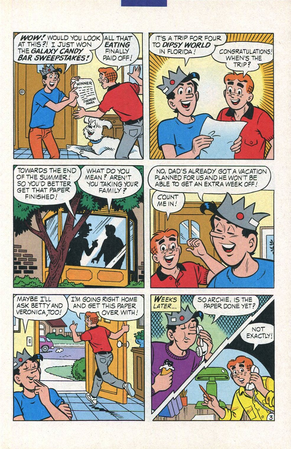 Read online Archie's Vacation Special comic -  Issue #5 - 5