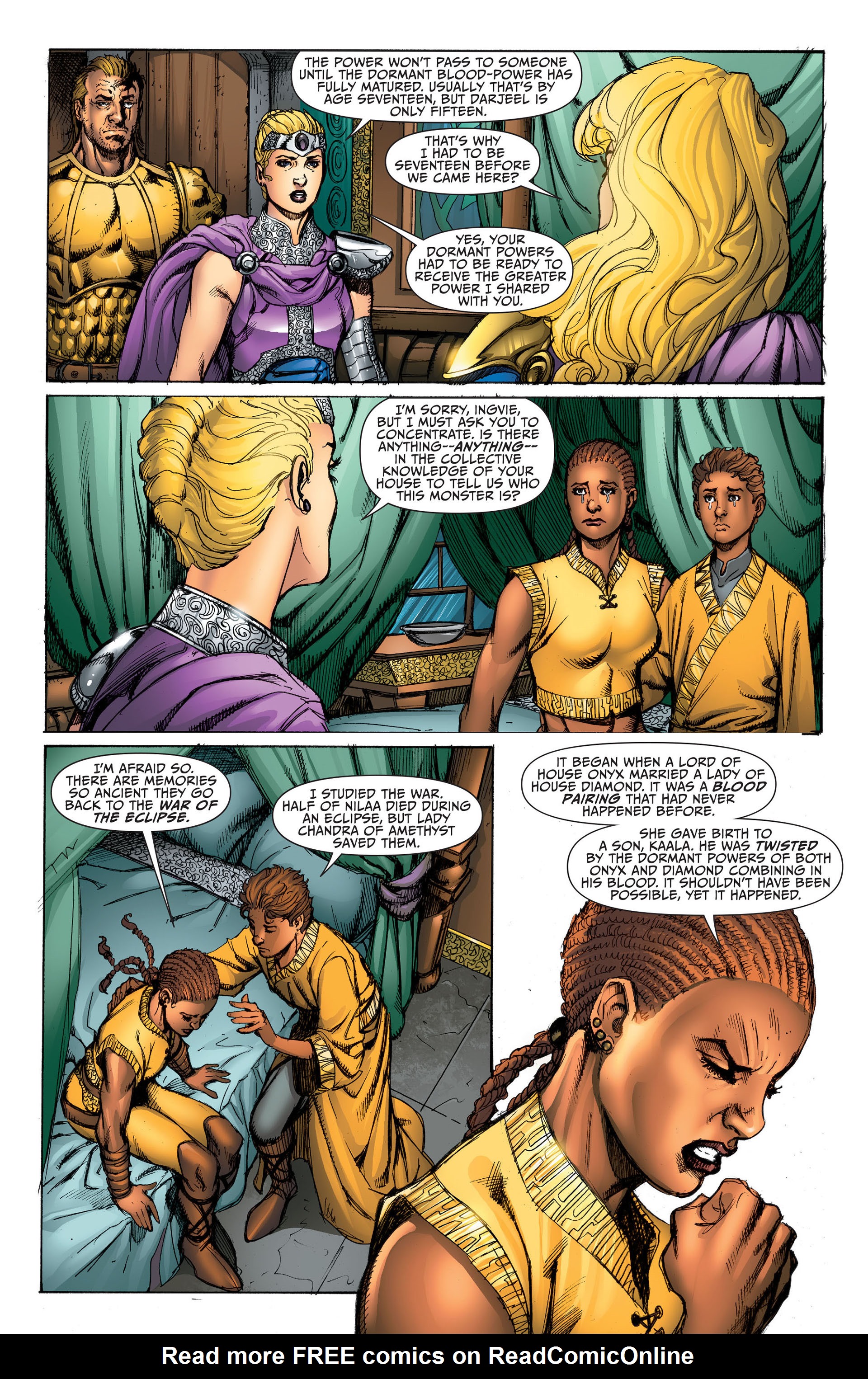 Read online Sword Of Sorcery comic -  Issue #7 - 12