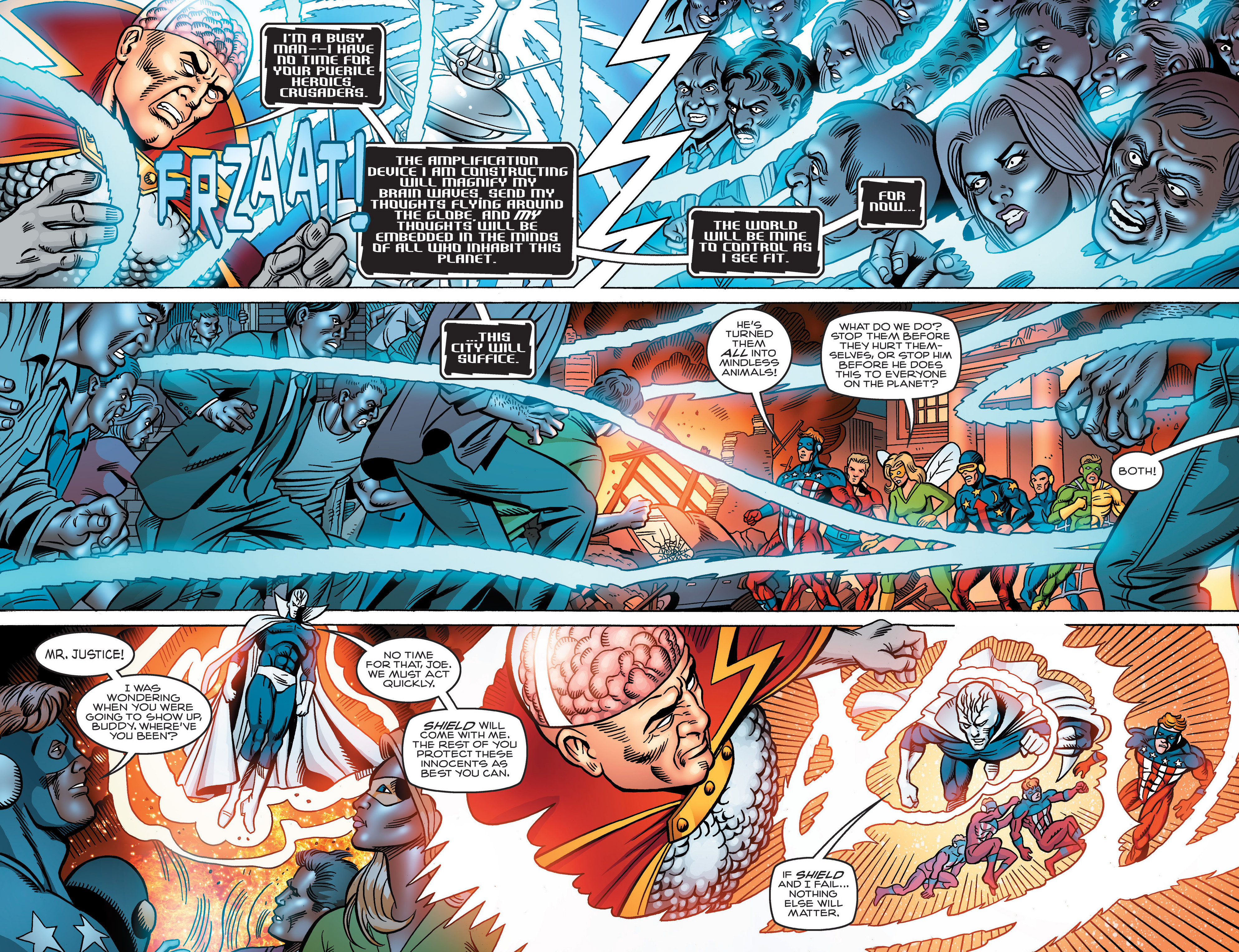 Read online The Mighty Crusaders: The Lost Crusade comic -  Issue # Full - 22