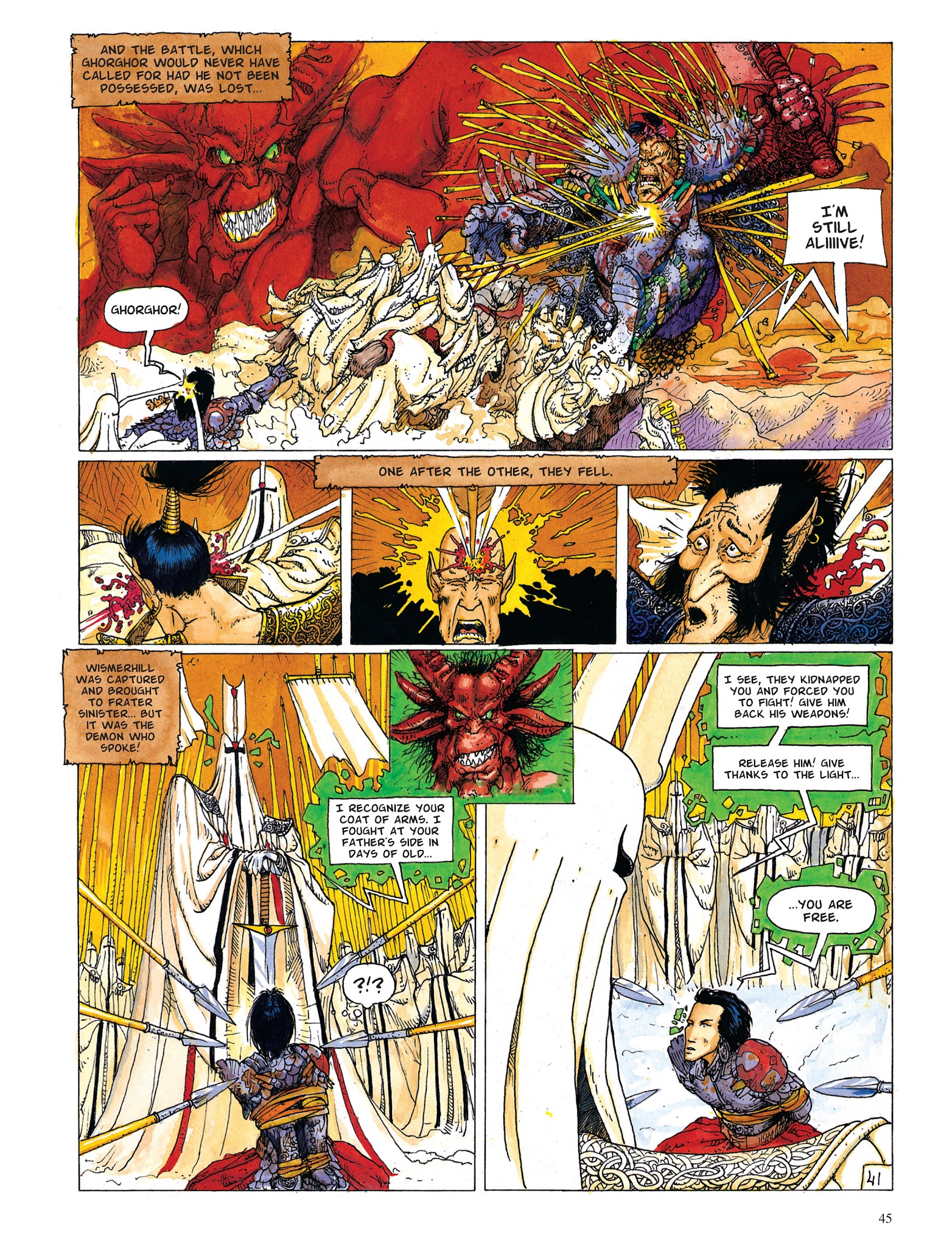 Read online The Black Moon Chronicles comic -  Issue #1 - 46