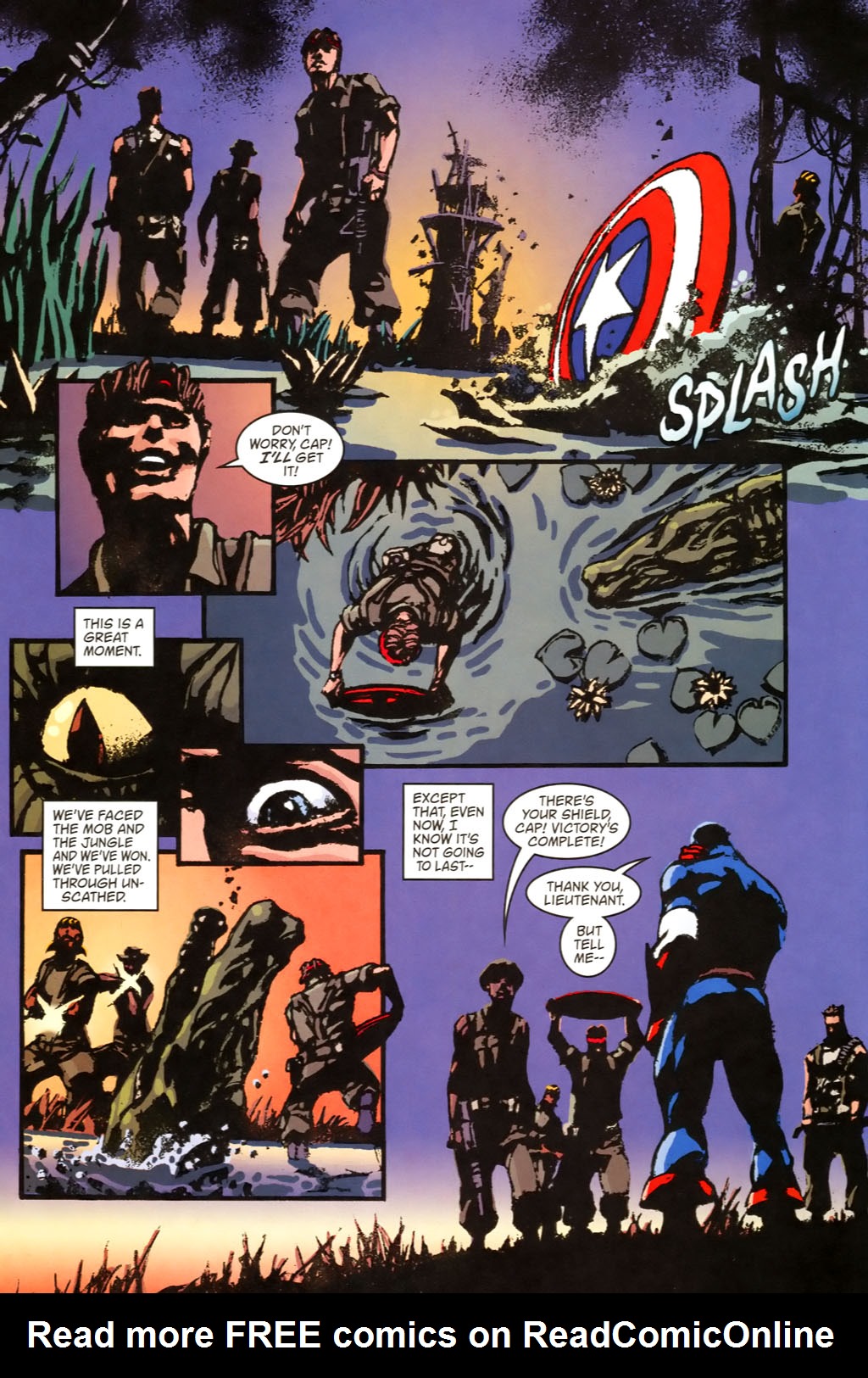Read online Captain America: Dead Men Running comic -  Issue #1 - 21