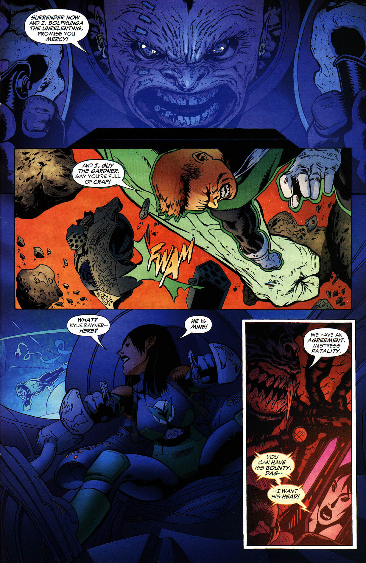 Read online Green Lantern Corps: Recharge comic -  Issue #3 - 18