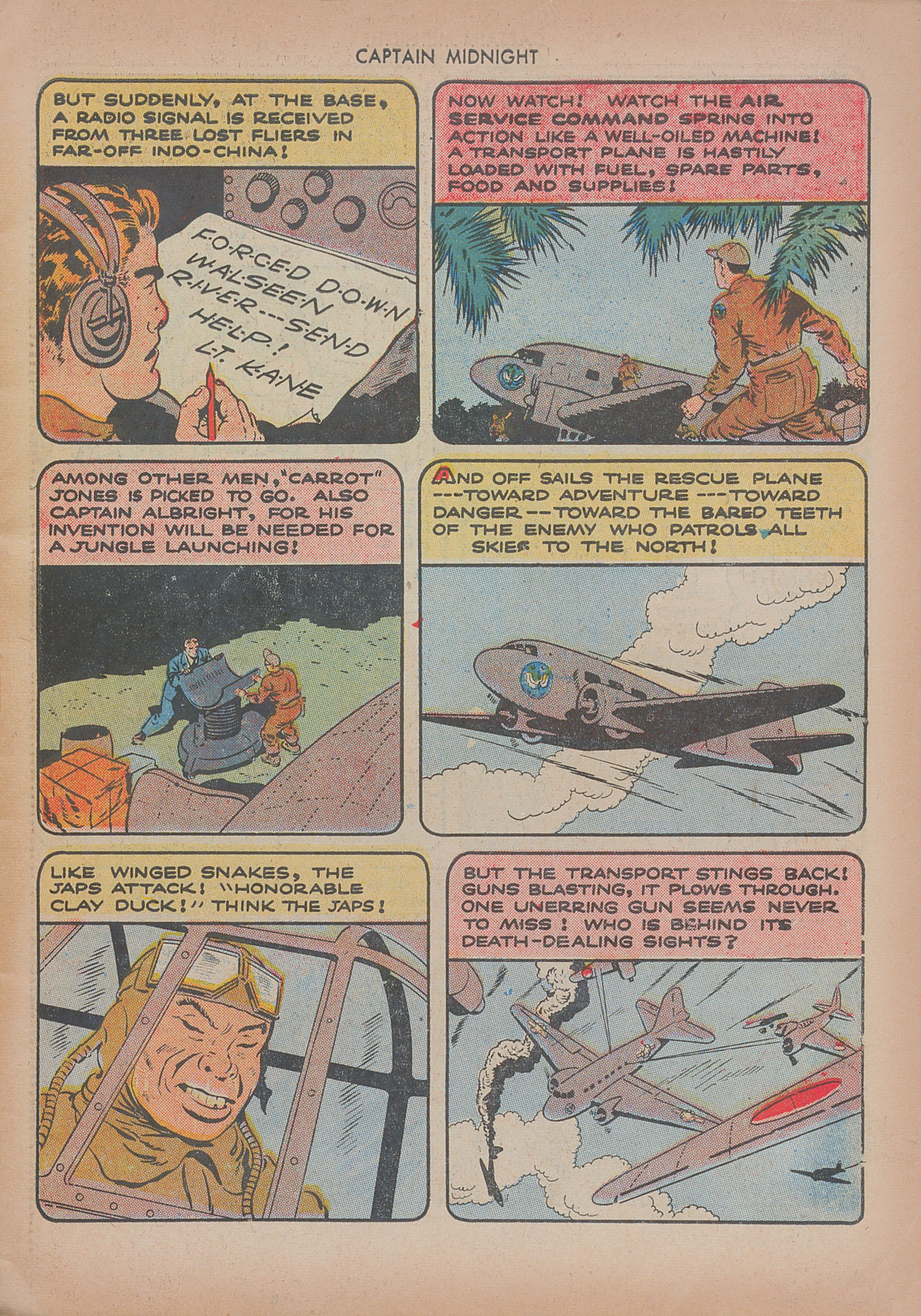 Read online Captain Midnight (1942) comic -  Issue #20 - 7