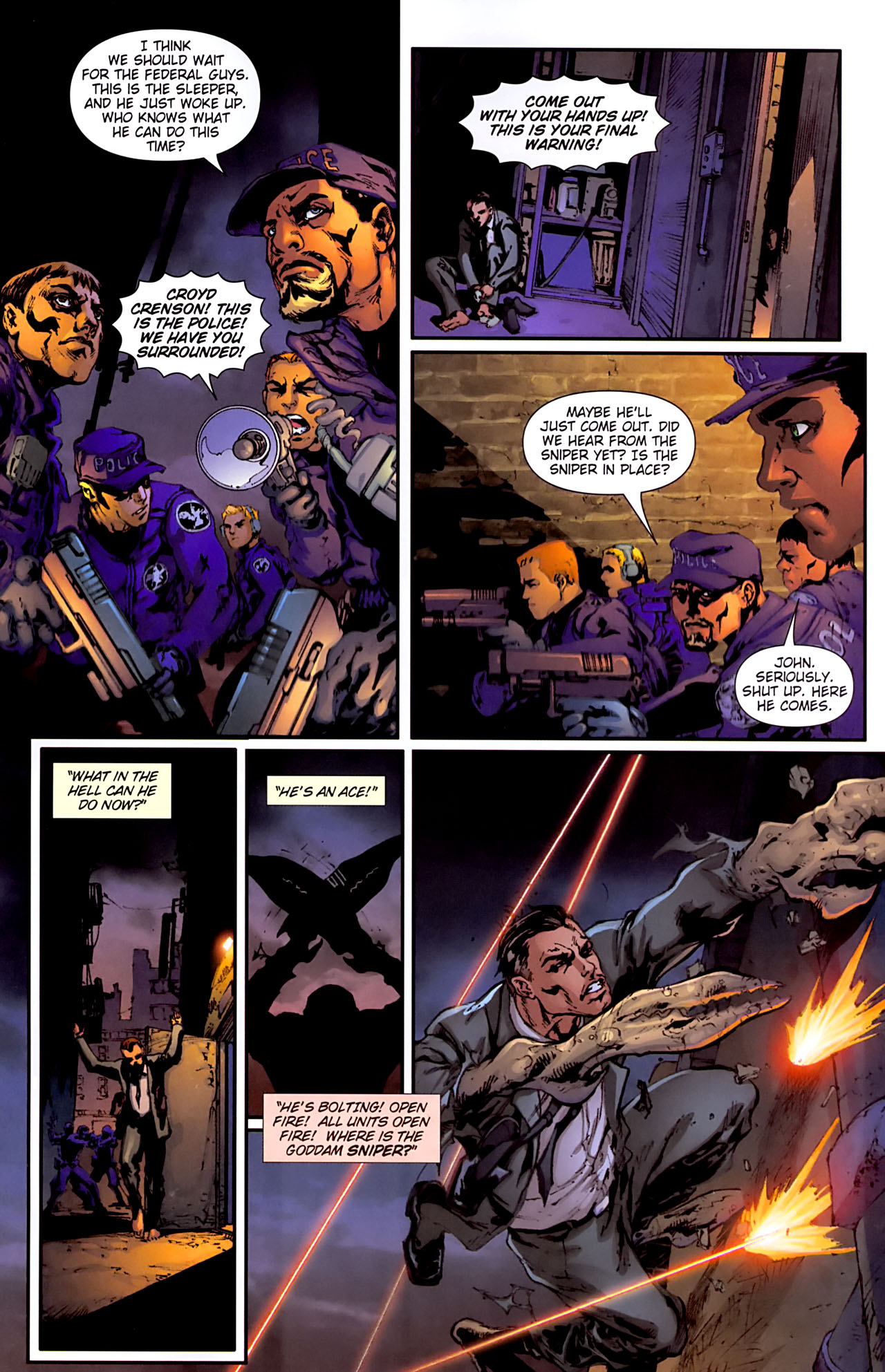 Read online George R.R. Martin's Wild Cards: The Hard Call comic -  Issue #2 - 7