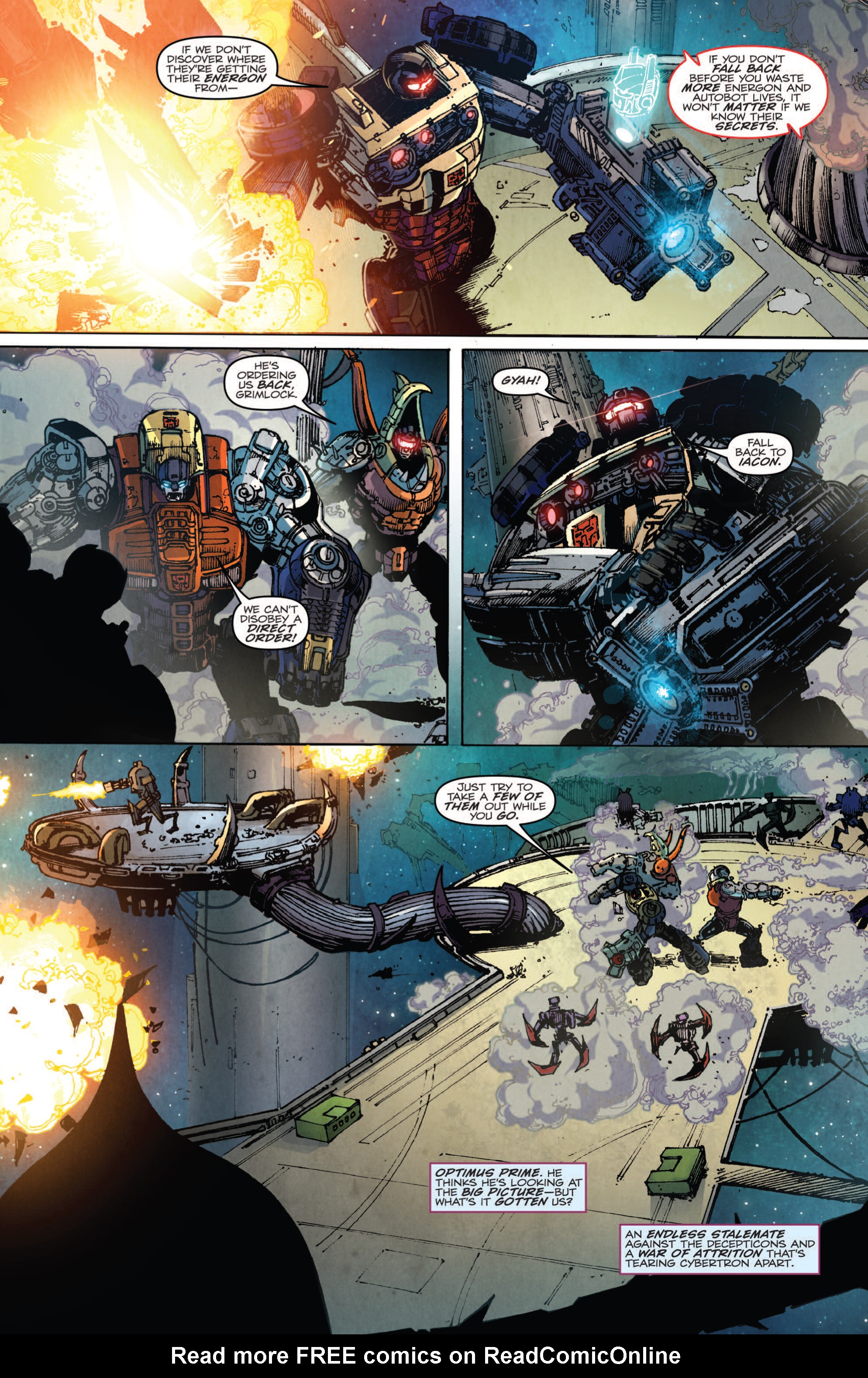 Read online The Transformers: Fall of Cybertron comic -  Issue #1 - 7