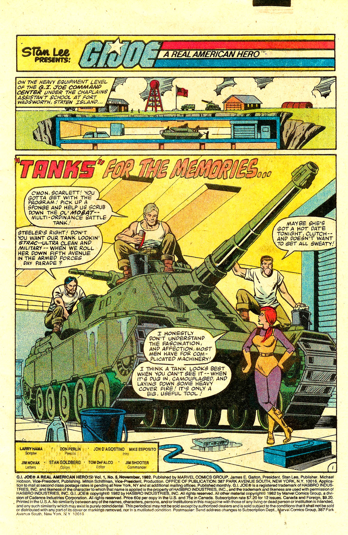 Read online G.I. Joe: A Real American Hero comic -  Issue #5 - 2