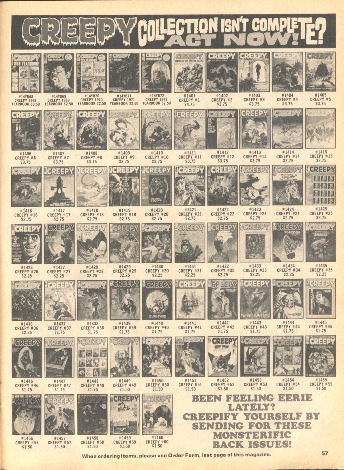 Creepy (1964) Issue #60 #60 - English 57