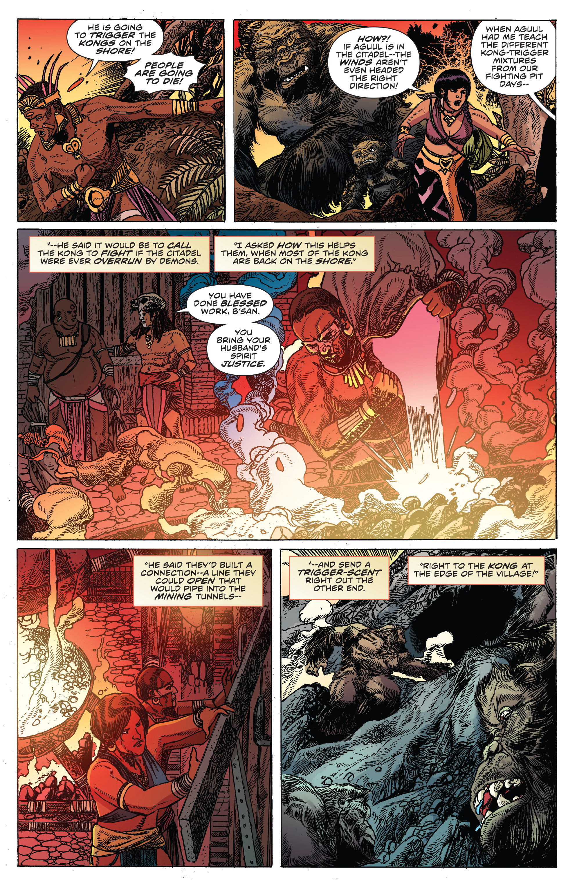 Read online Kong Of Skull Island comic -  Issue #11 - 16