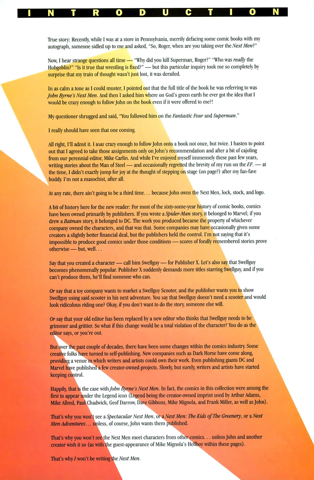 Read online John Byrne's Next Men (1992) comic -  Issue # TPB 4 - 4