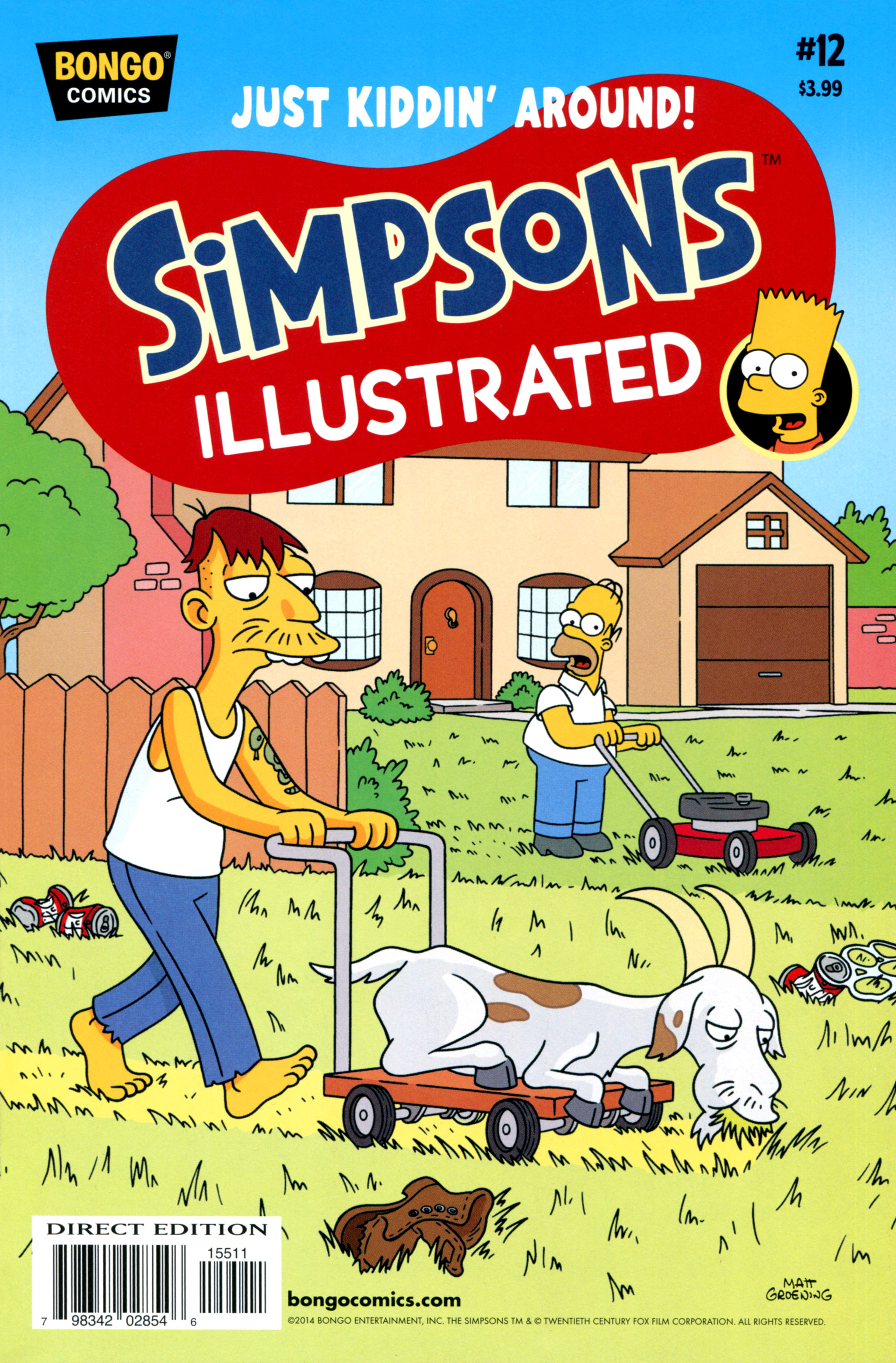 Read online Simpsons Illustrated (2012) comic -  Issue #12 - 1