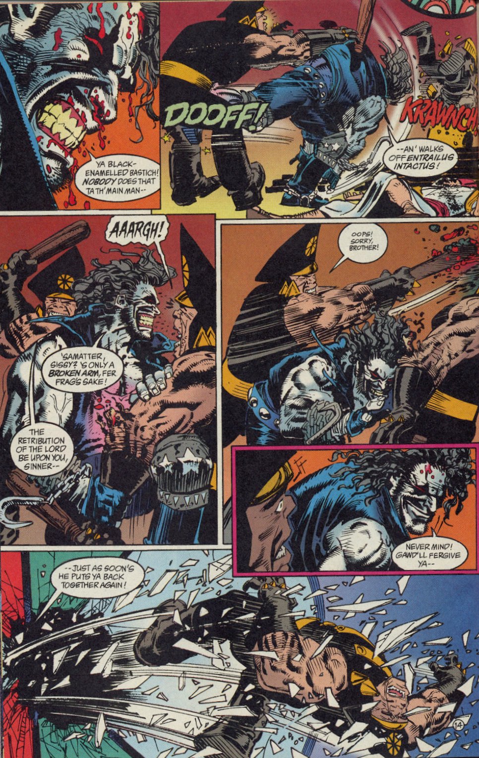 Read online Lobo: A Contract on Gawd comic -  Issue #1 - 15
