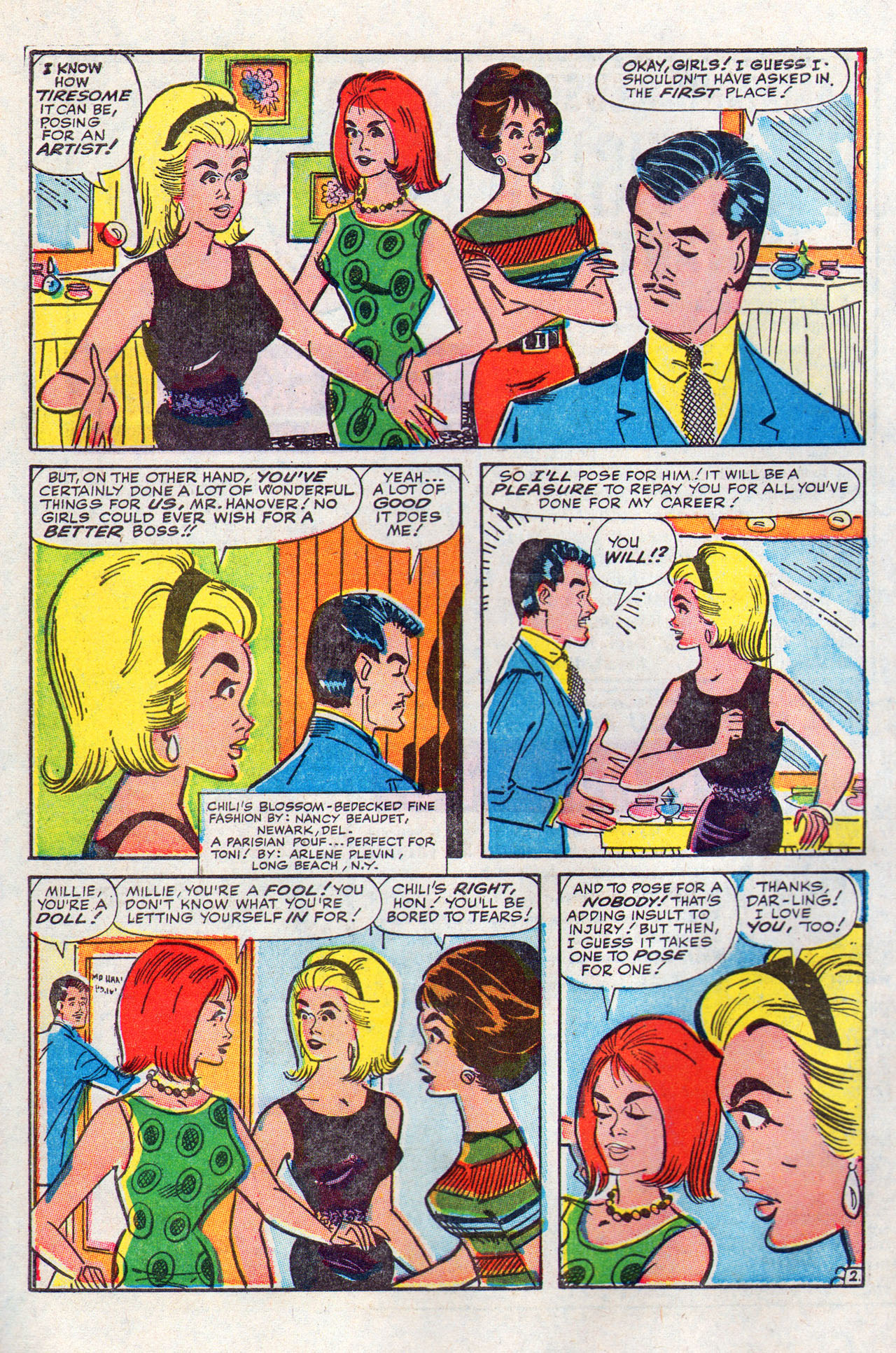 Read online Millie the Model comic -  Issue # Annual 6 - 62