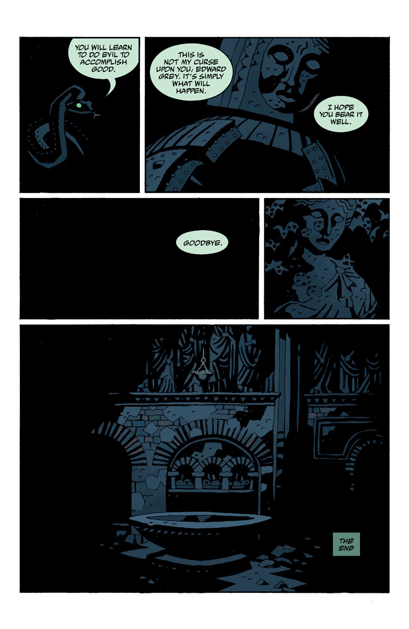 Read online Hellboy: Darkness Calls comic -  Issue # TPB - 174