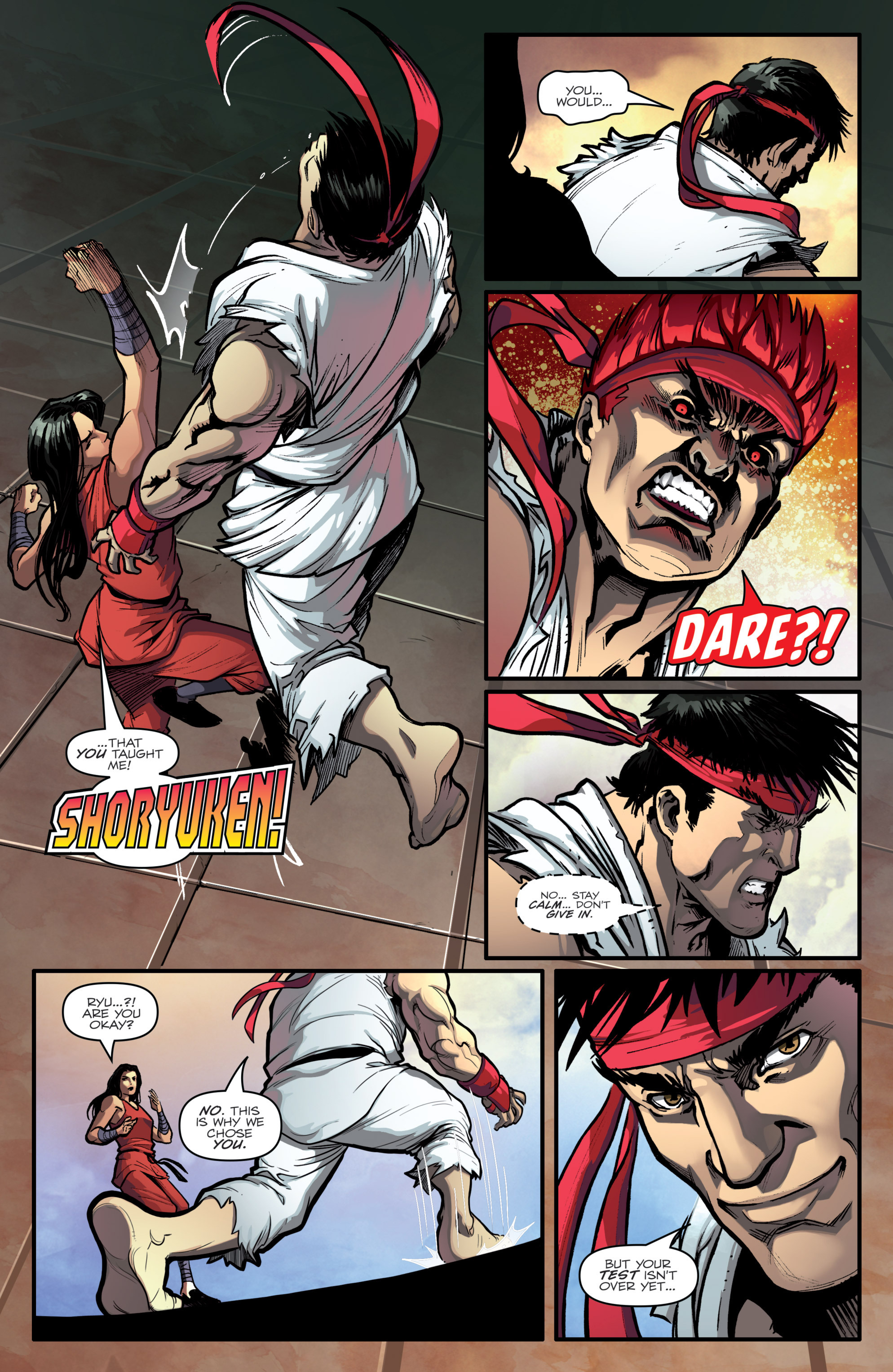 Read online Street Fighter X G.I. Joe comic -  Issue #1 - 23