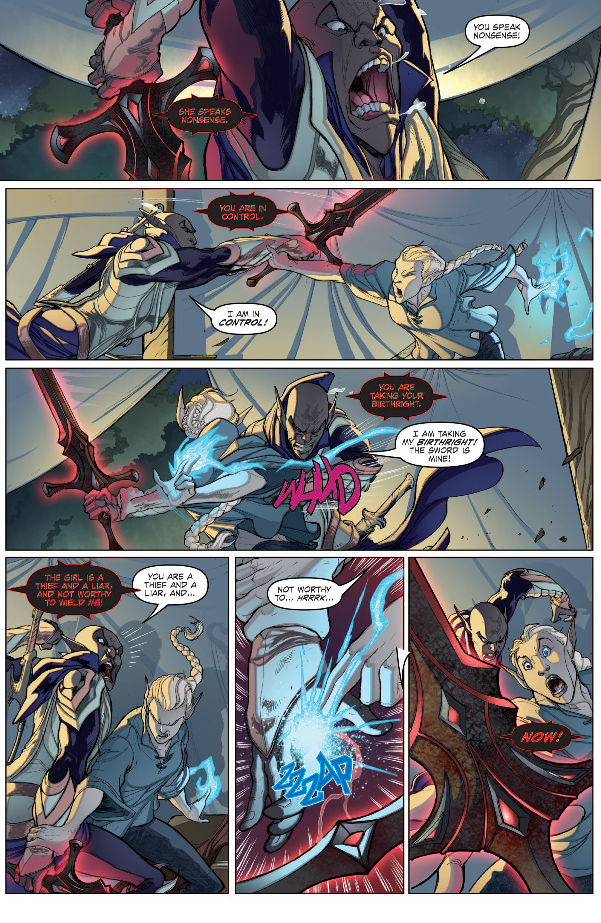 Read online Dungeons & Dragons: Cutter comic -  Issue #1 - 19