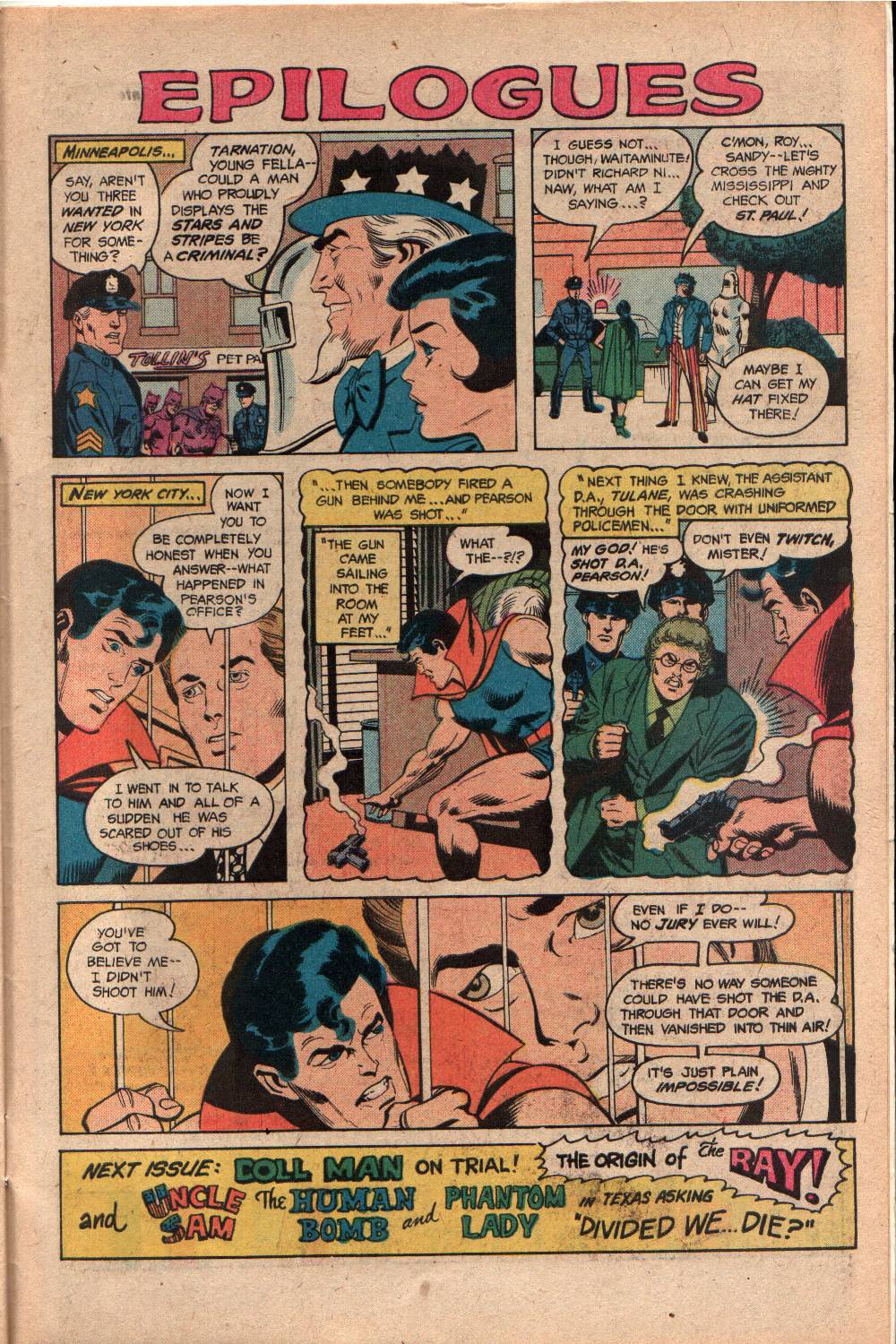 Read online Freedom Fighters (1976) comic -  Issue #10 - 31
