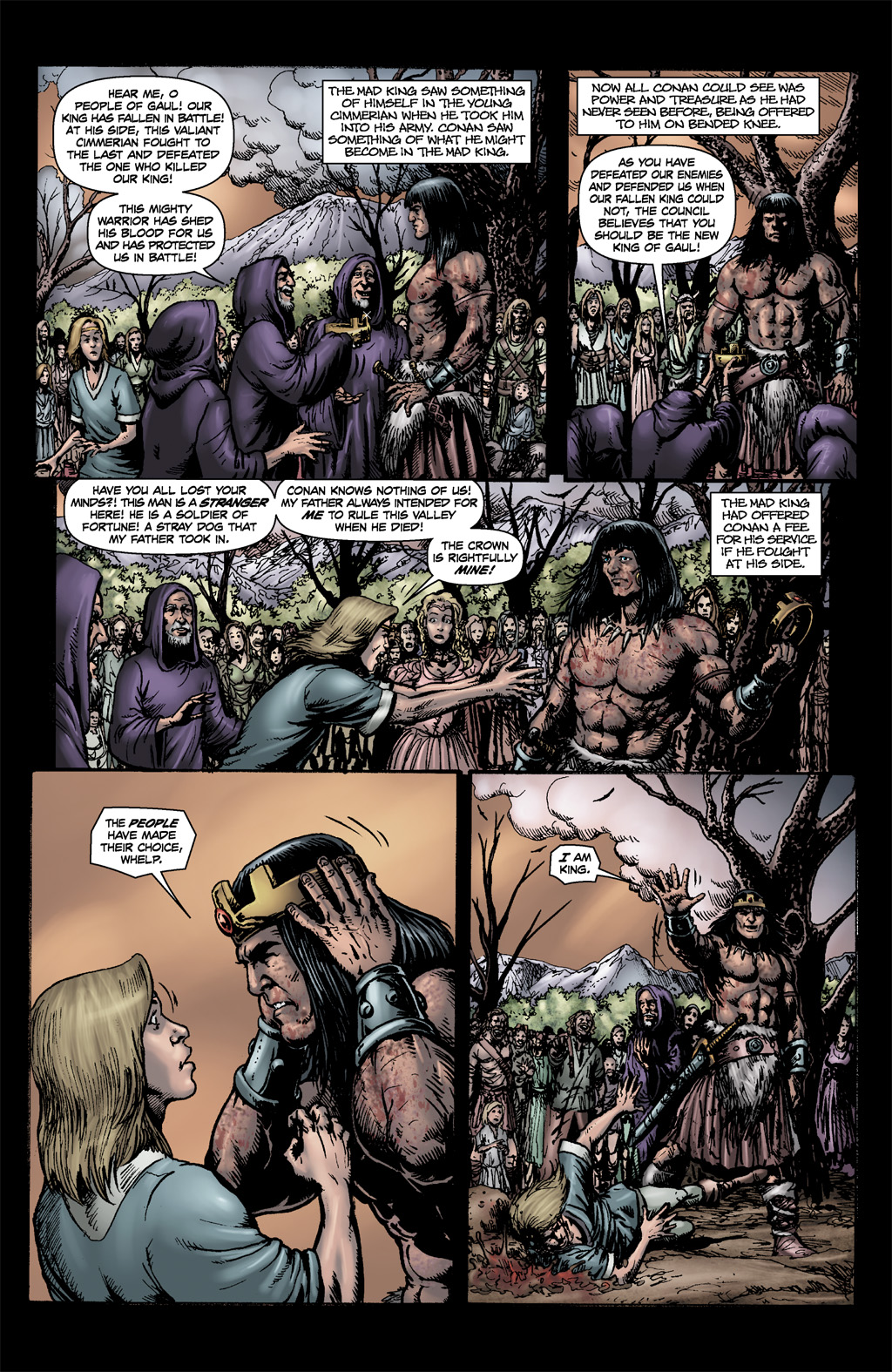 Read online Conan: The Weight of the Crown comic -  Issue # Full - 7