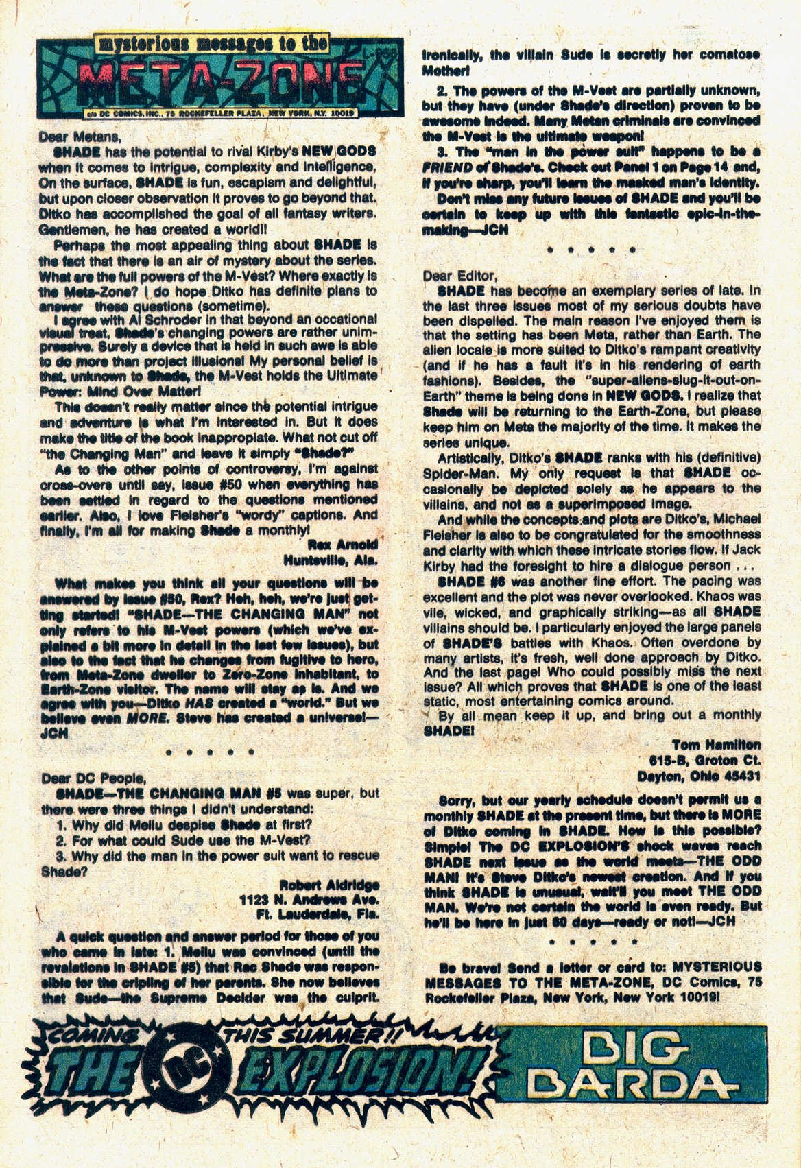 Read online Shade, the Changing Man (1977) comic -  Issue #8 - 33