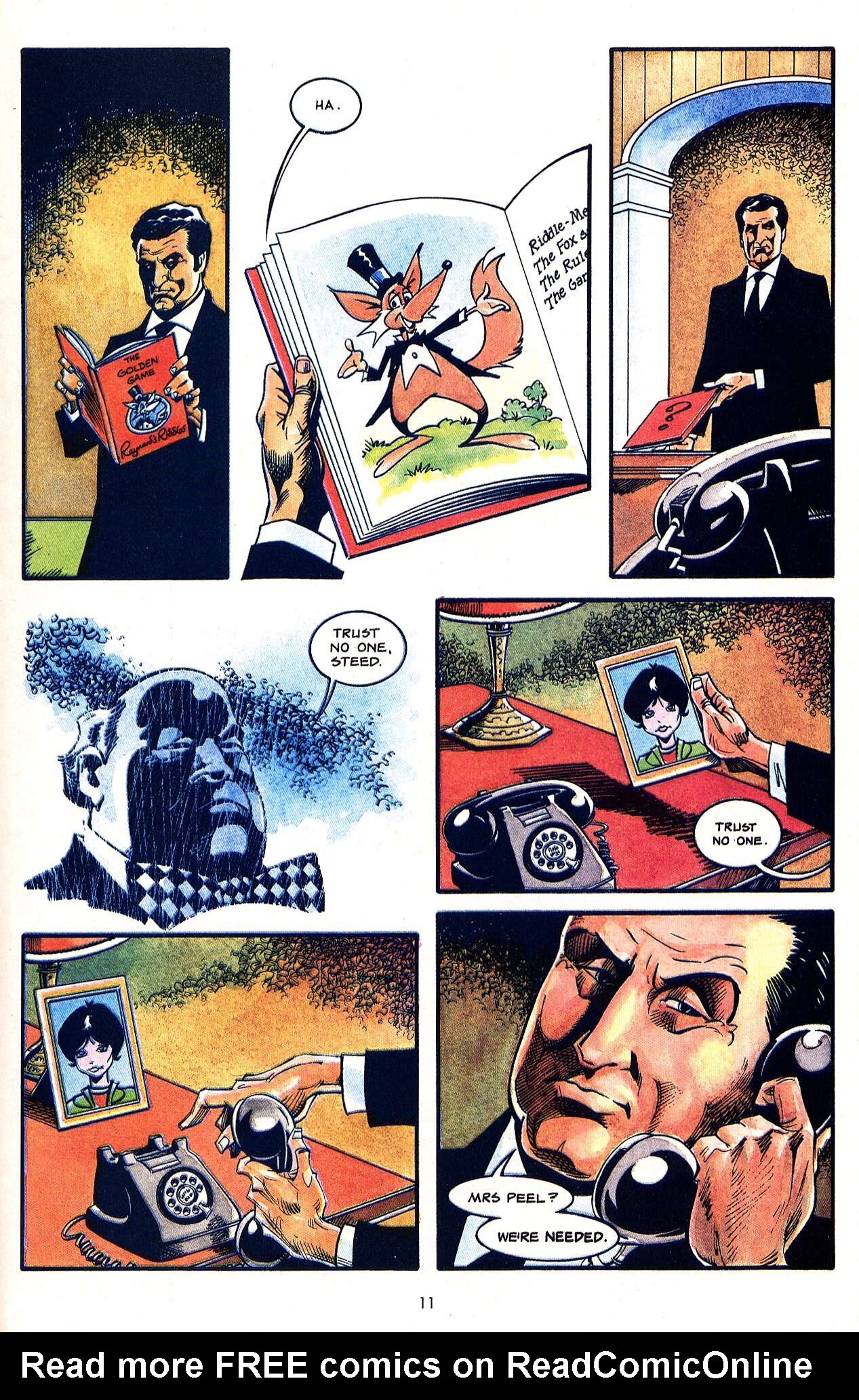 Read online Steed and Mrs. Peel (2012) comic -  Issue #1 - 14