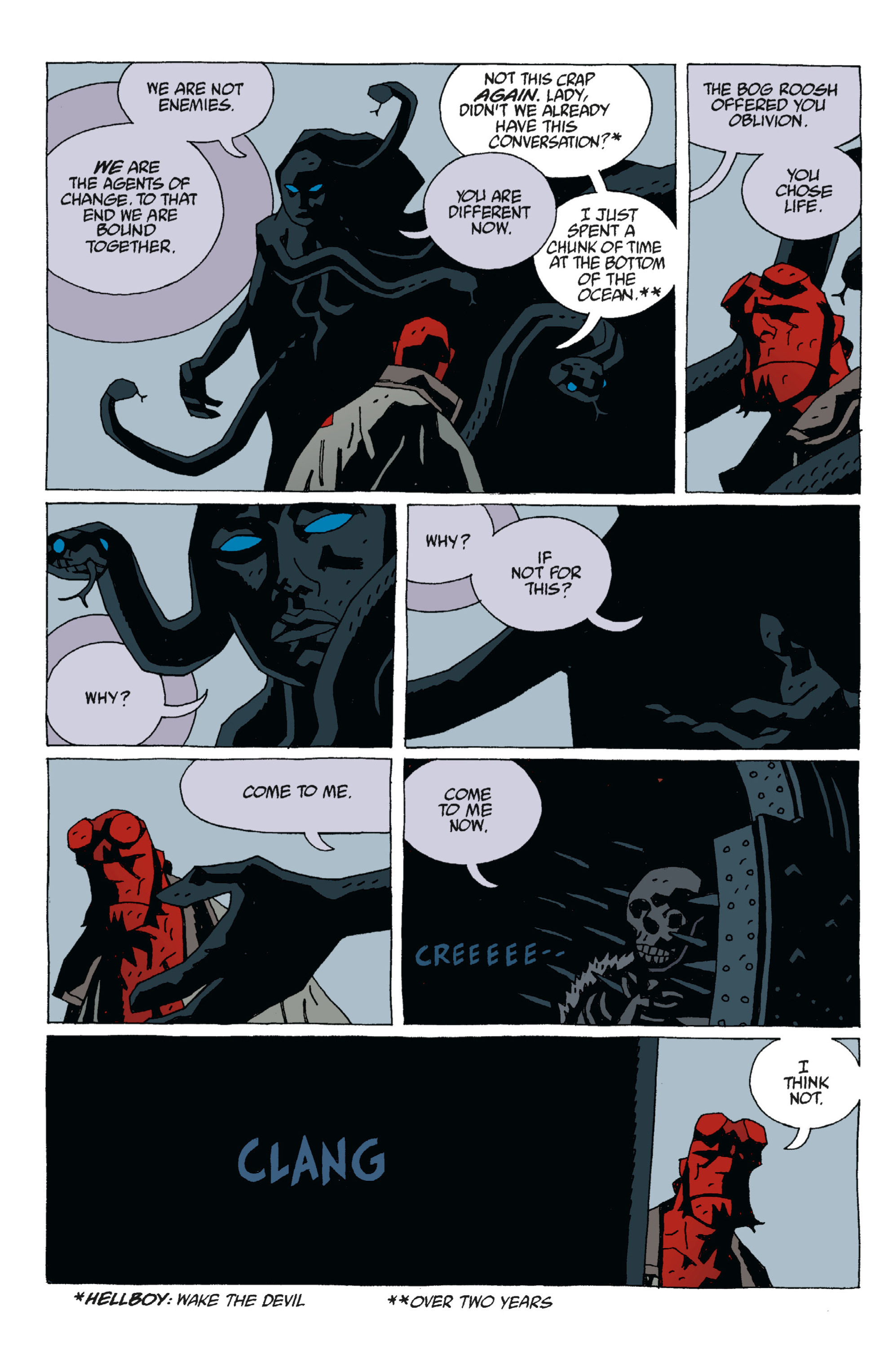 Read online Hellboy comic -  Issue #6 - 76