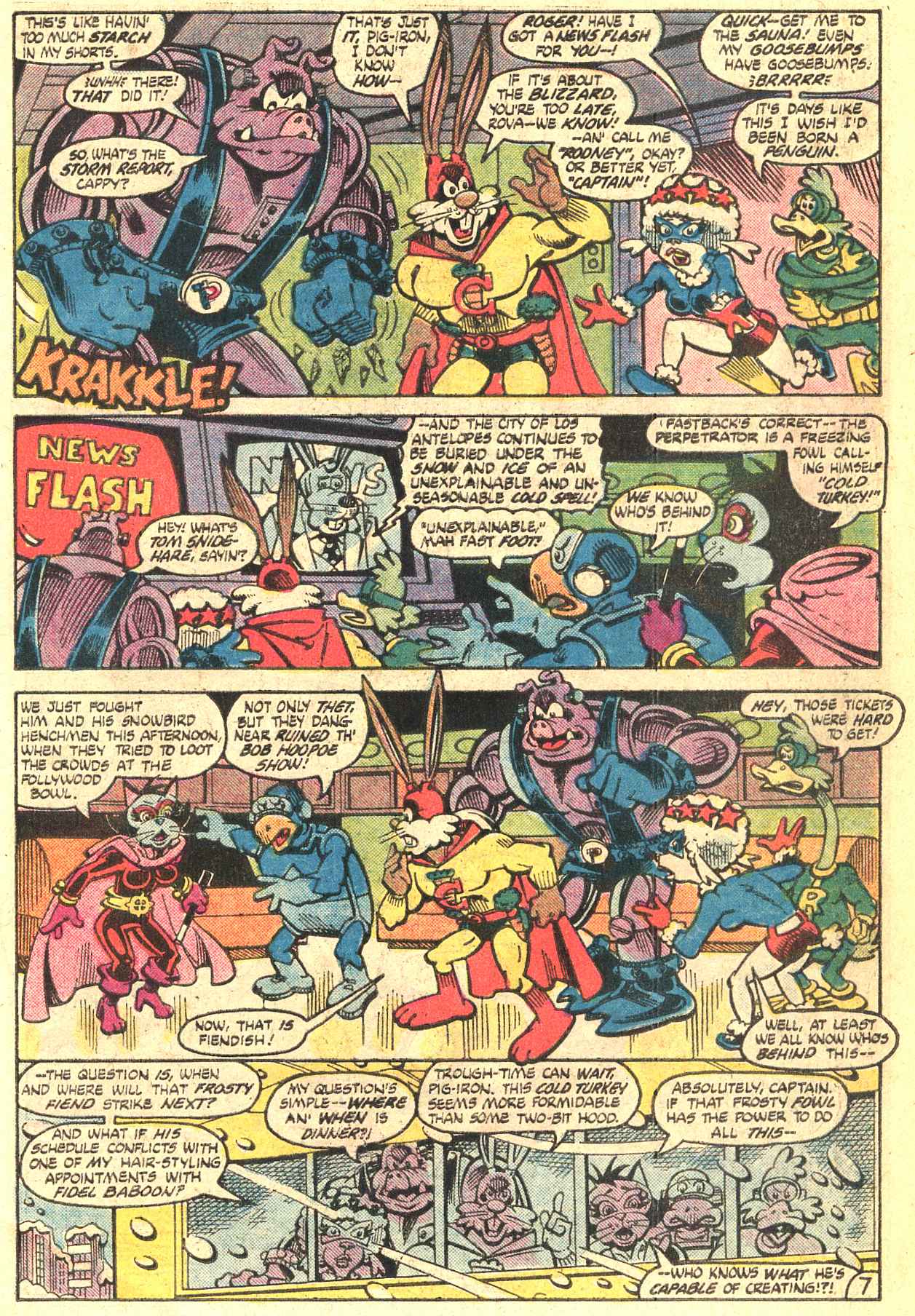 Read online Captain Carrot and His Amazing Zoo Crew! comic -  Issue #13 - 8