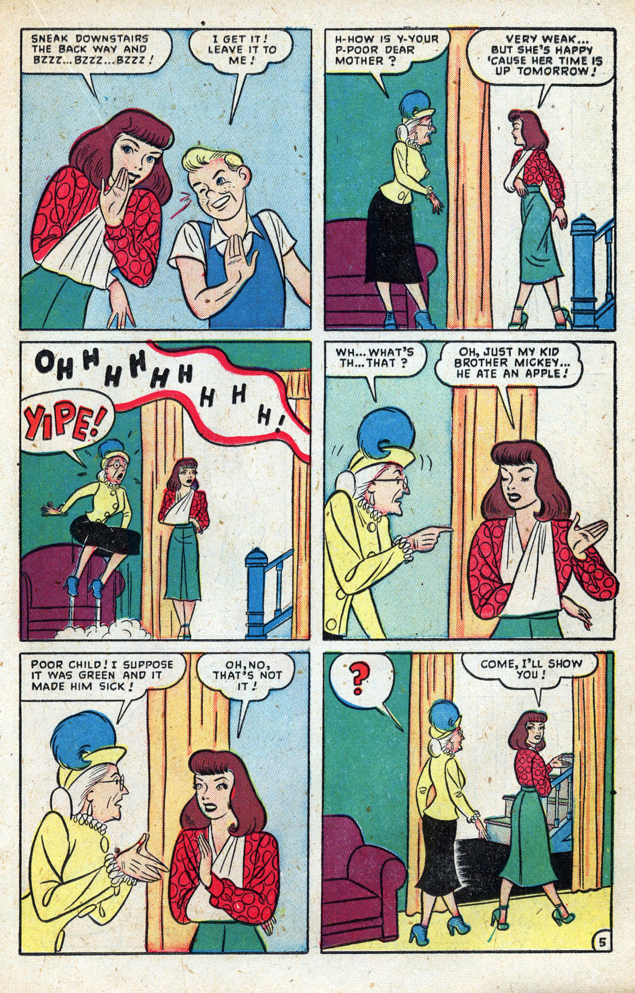 Read online Patsy Walker comic -  Issue #24 - 31
