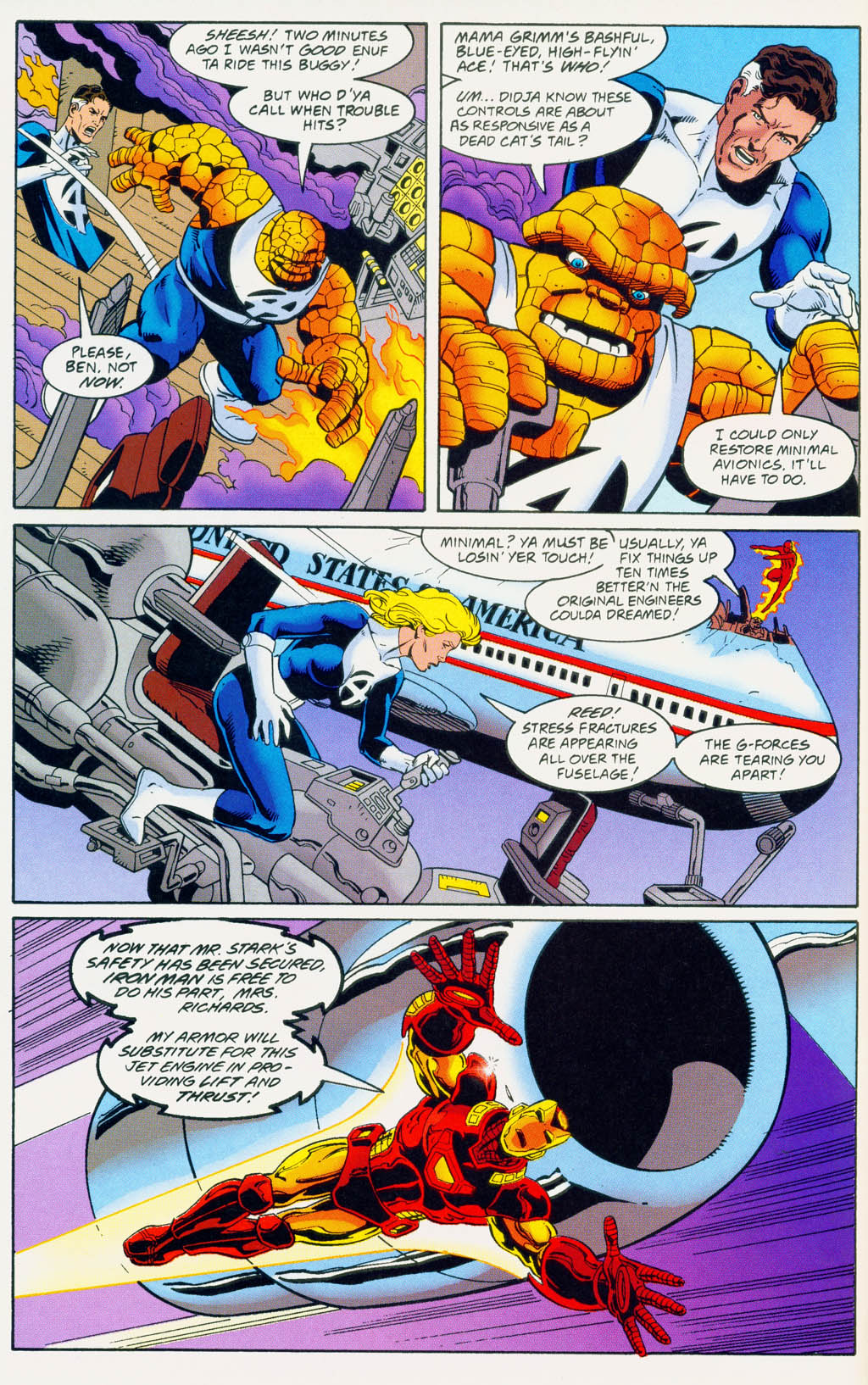 Read online Domination Factor: Fantastic Four comic -  Issue #1 - 11