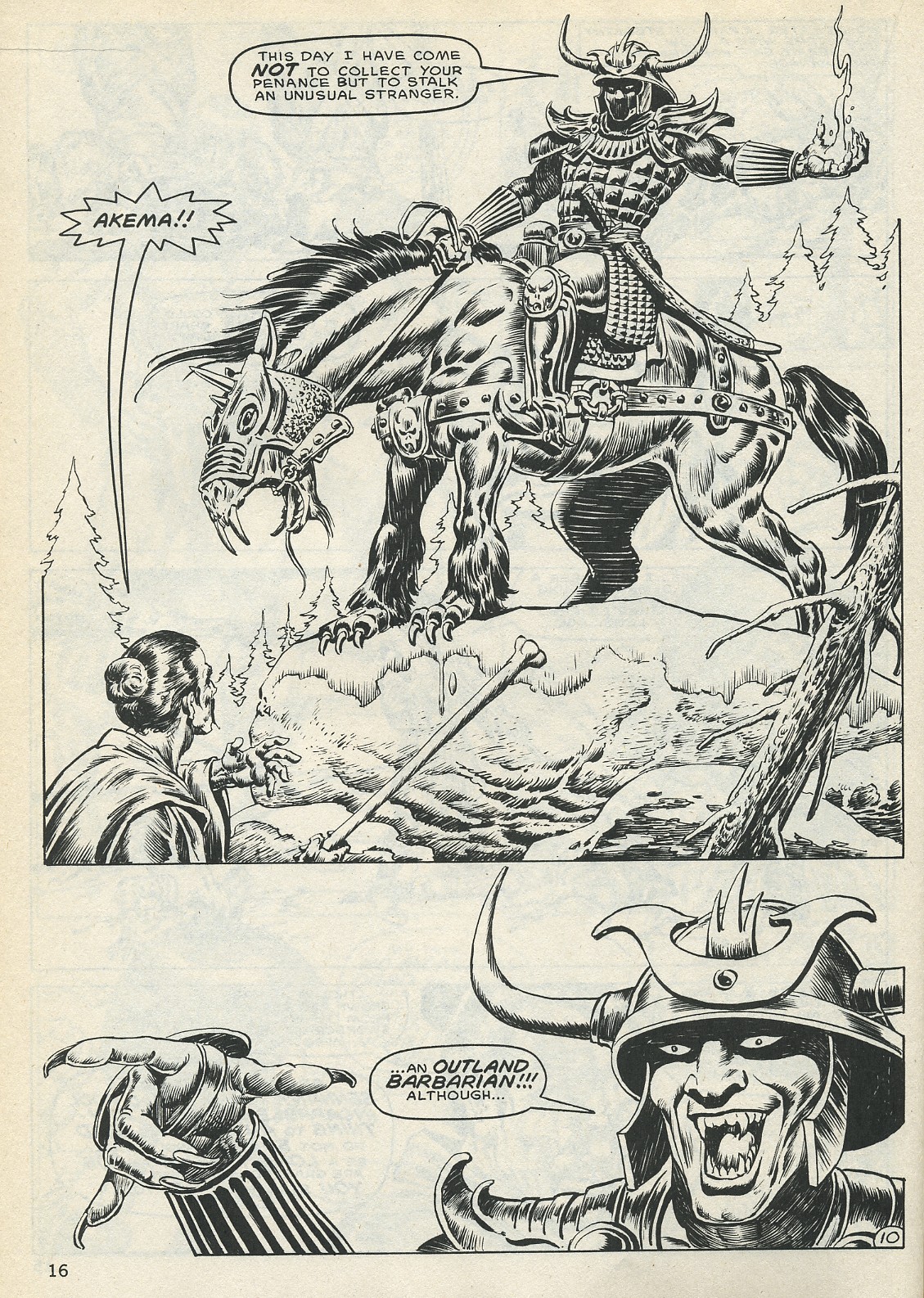 Read online The Savage Sword Of Conan comic -  Issue #132 - 16