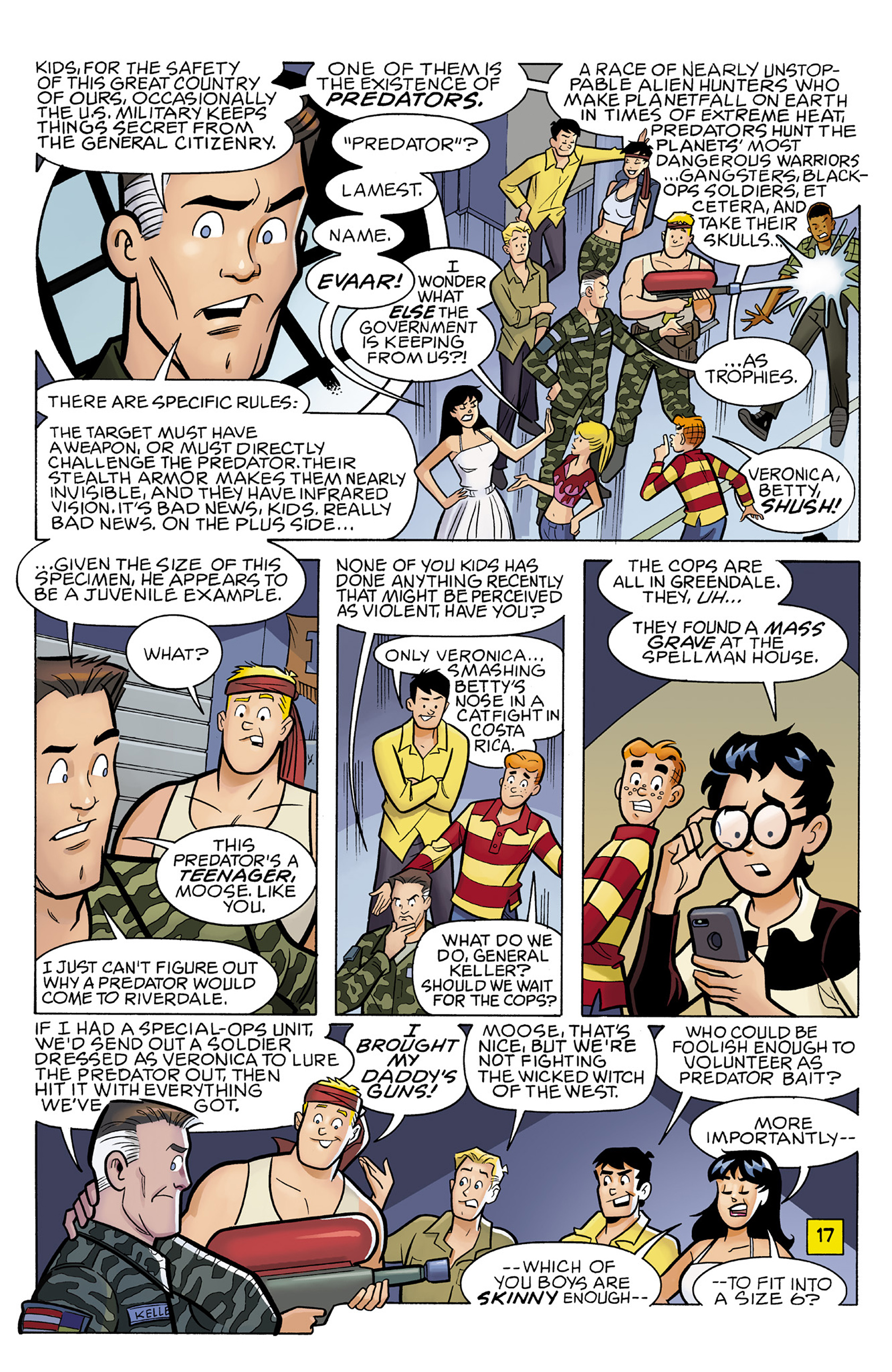 Read online Archie vs. Predator comic -  Issue #2 - 19
