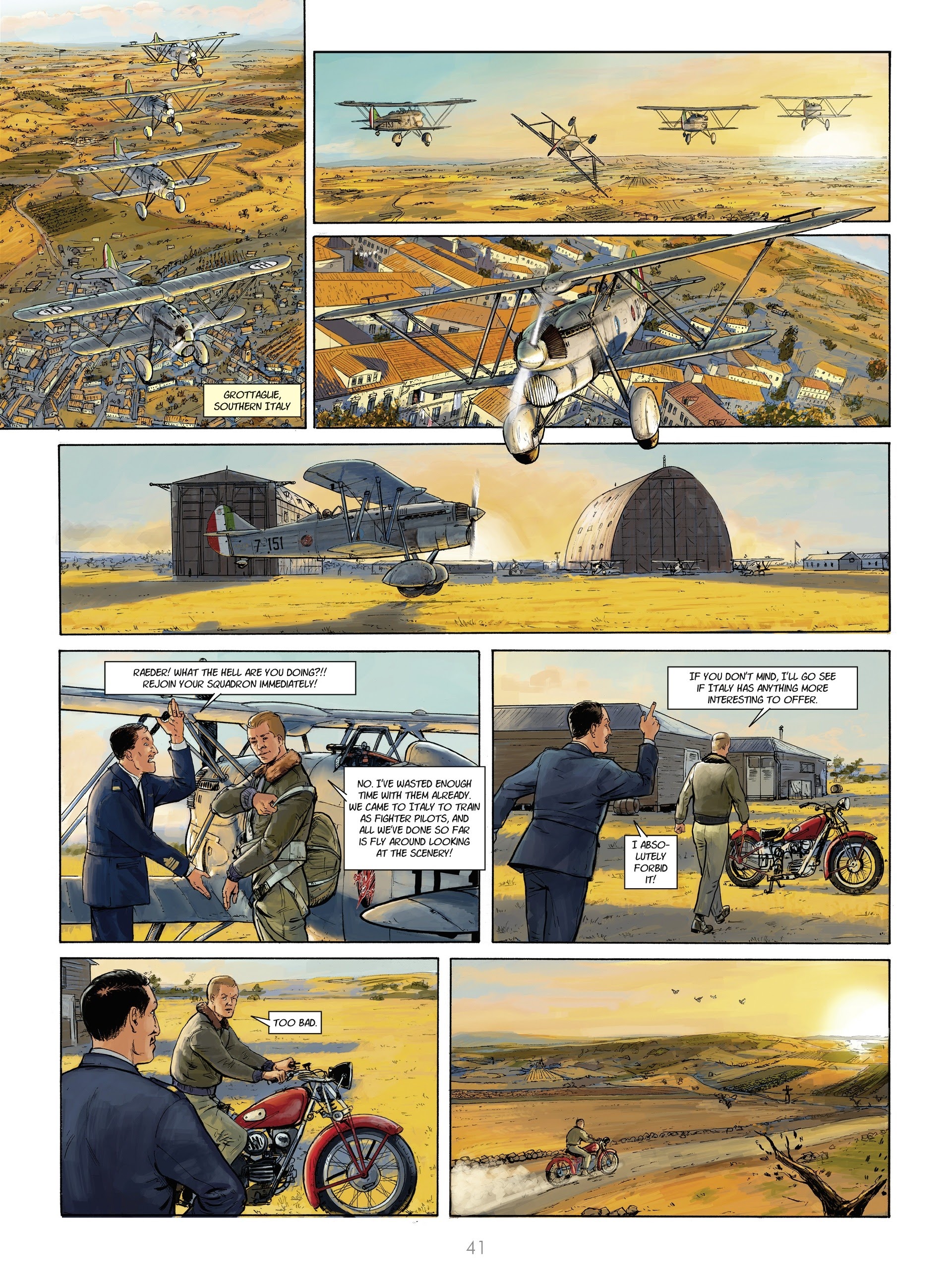 Read online Wings of War Adler comic -  Issue #1 - 43