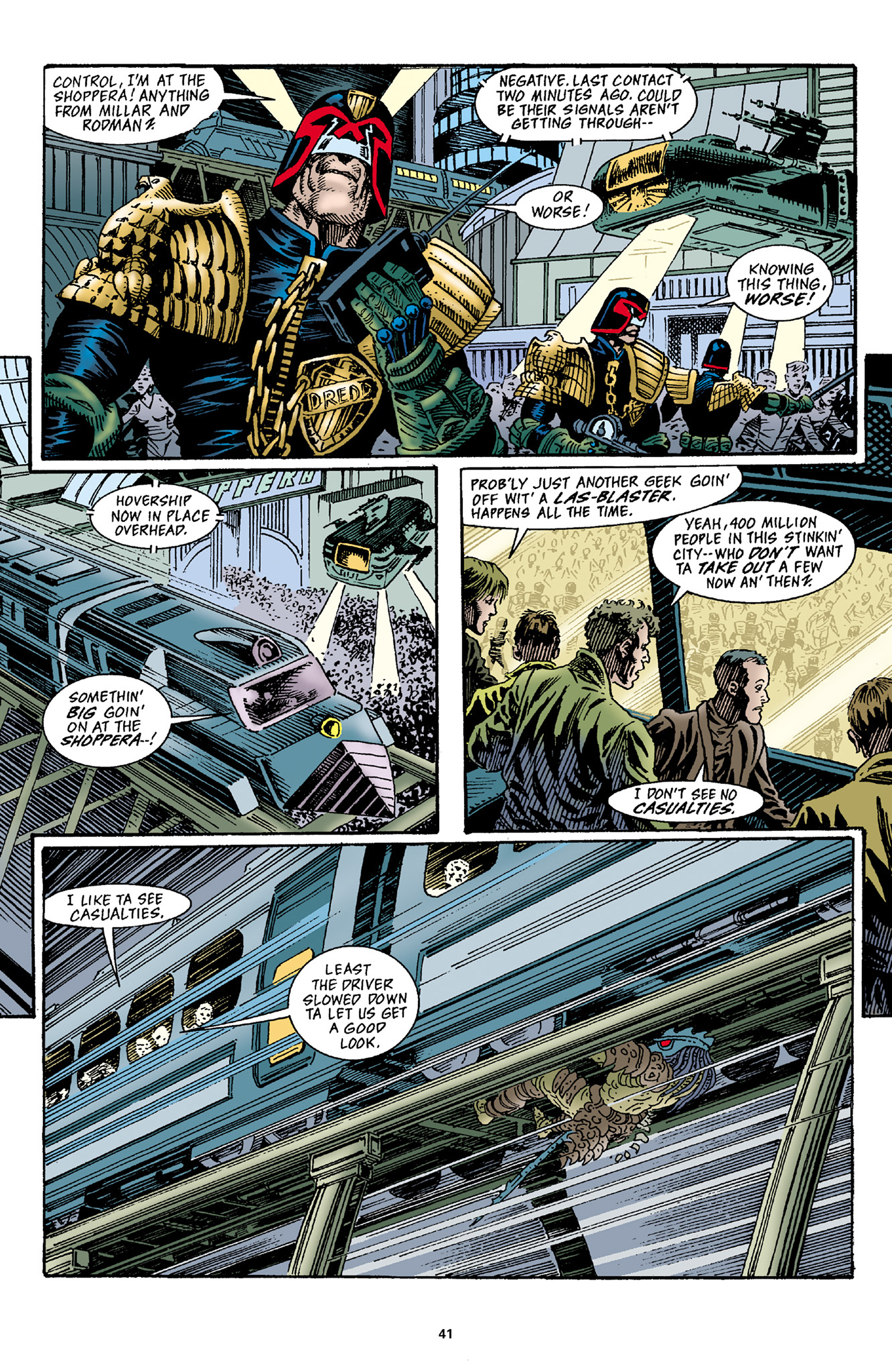 Read online Predator vs. Judge Dredd vs. Aliens: Incubus and Other Stories comic -  Issue # TPB (Part 1) - 41