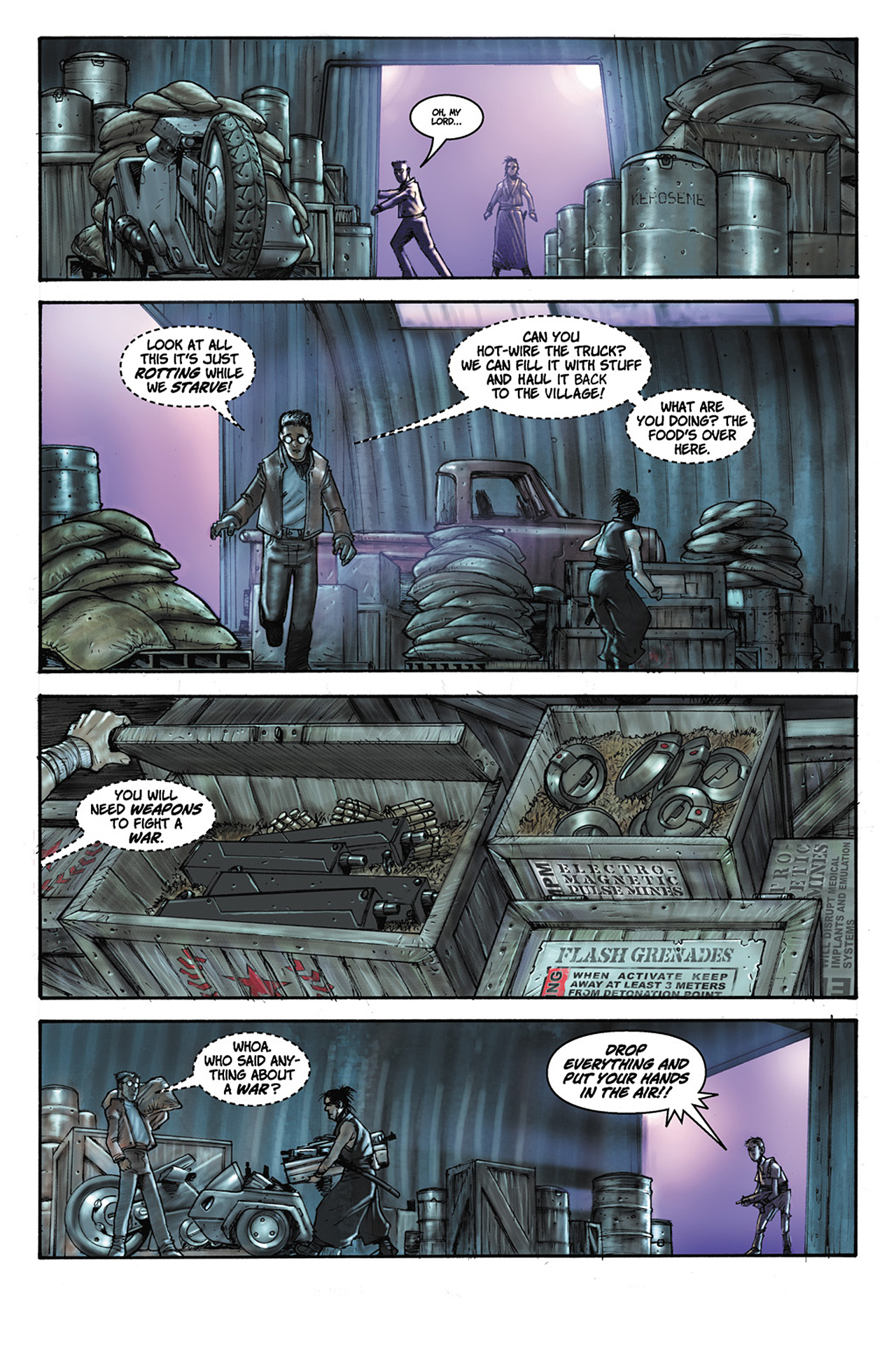 Read online Lone Wolf 2100 comic -  Issue # TPB 1 - 69