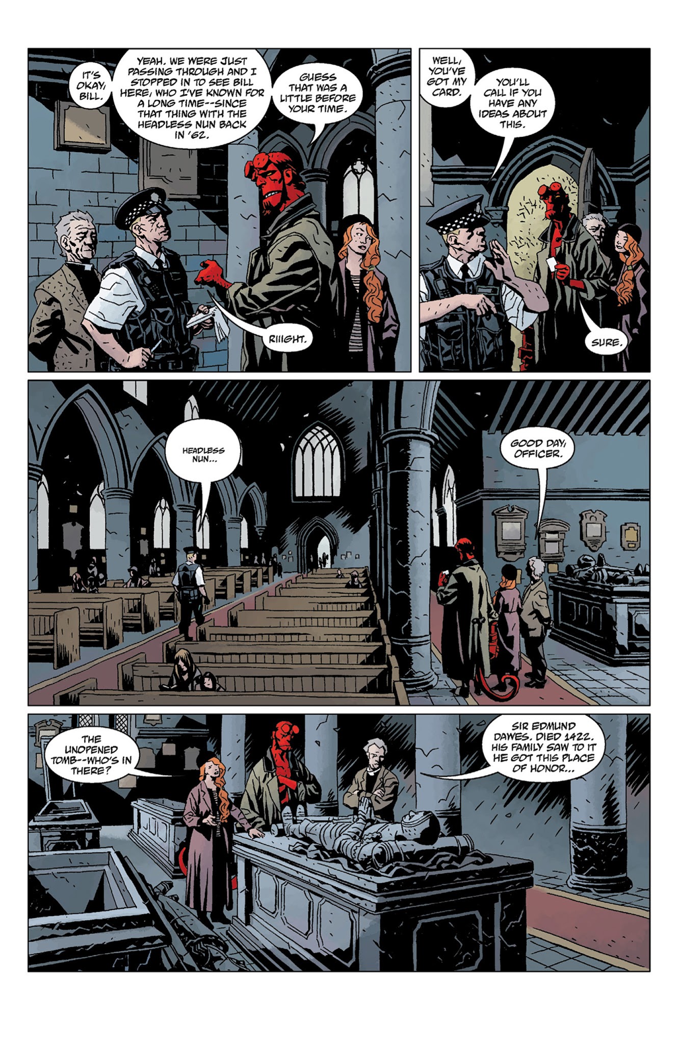 Read online Hellboy: The Storm And The Fury comic -  Issue # TPB - 12