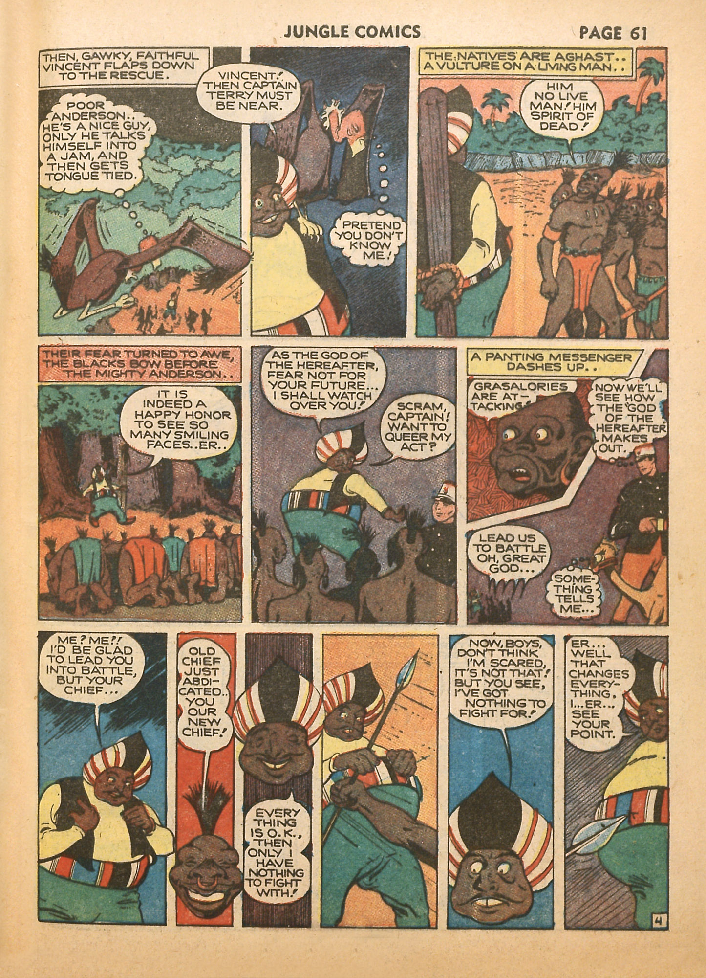 Read online Jungle Comics comic -  Issue #13 - 63