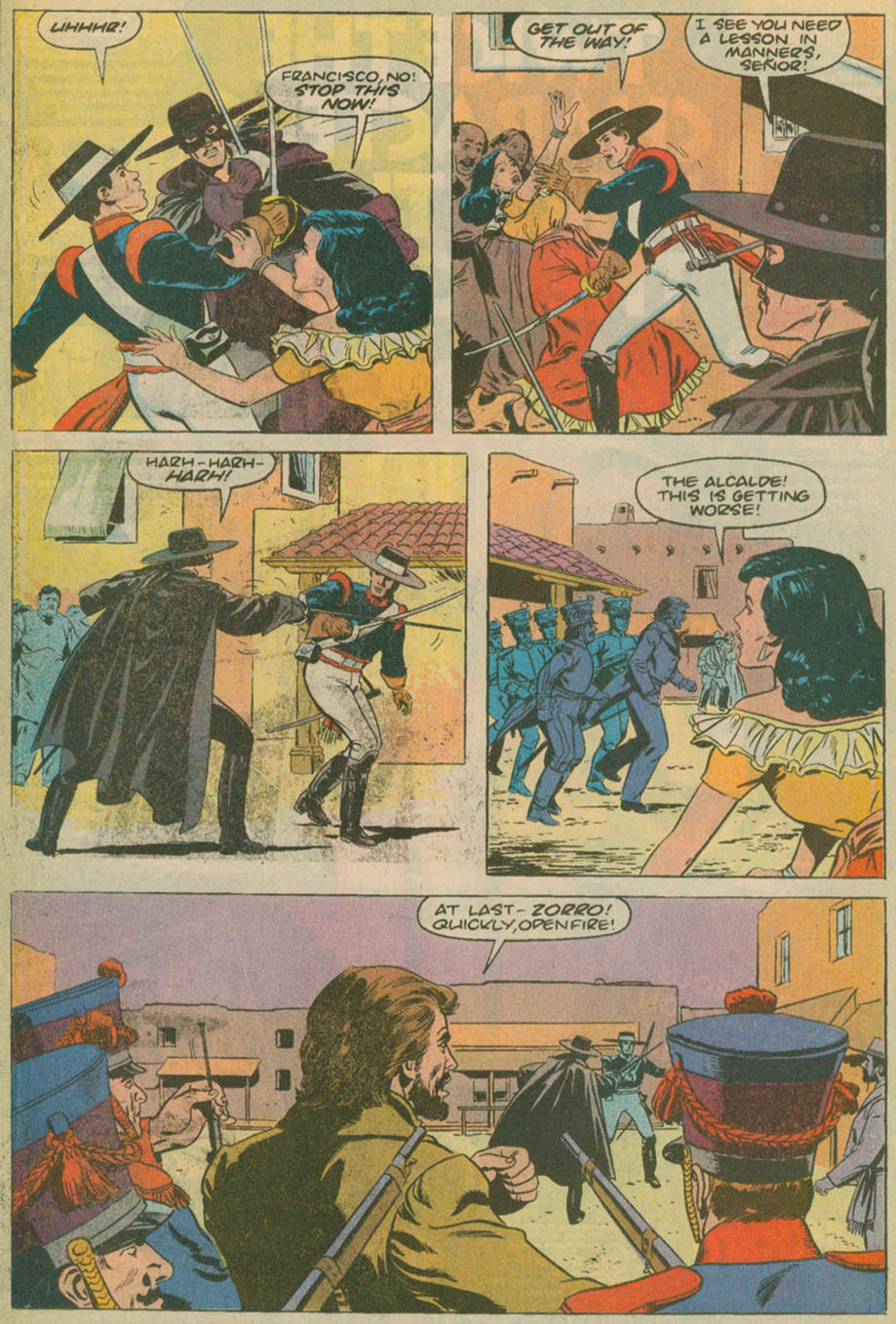Read online Zorro (1990) comic -  Issue #4 - 17