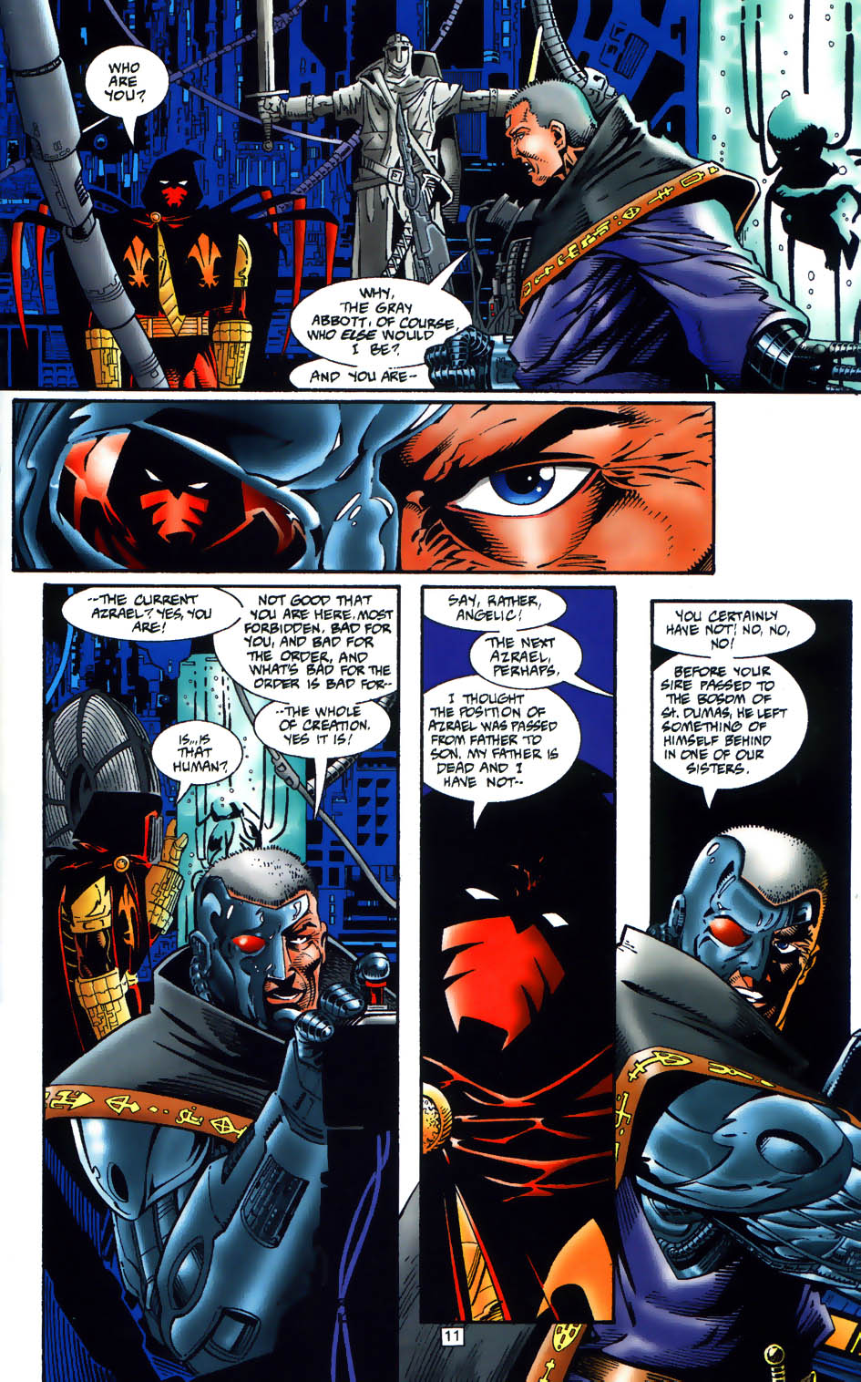 Read online Azrael (1995) comic -  Issue #7 - 11