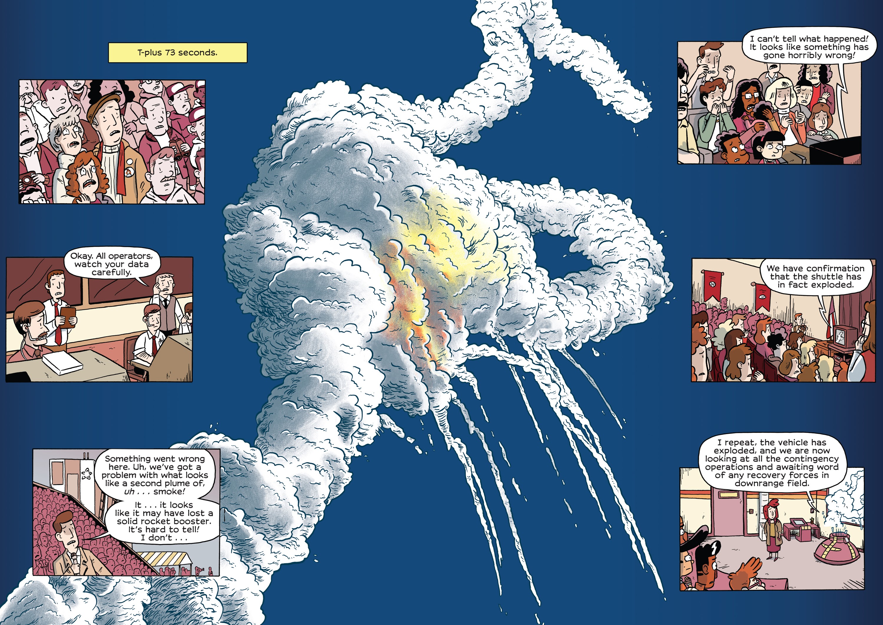Read online History Comics comic -  Issue # The Challenger Disaster: Tragedy in the Skies - 92
