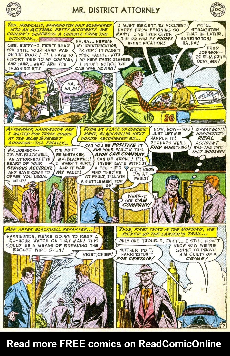 Read online Mr. District Attorney comic -  Issue #40 - 9