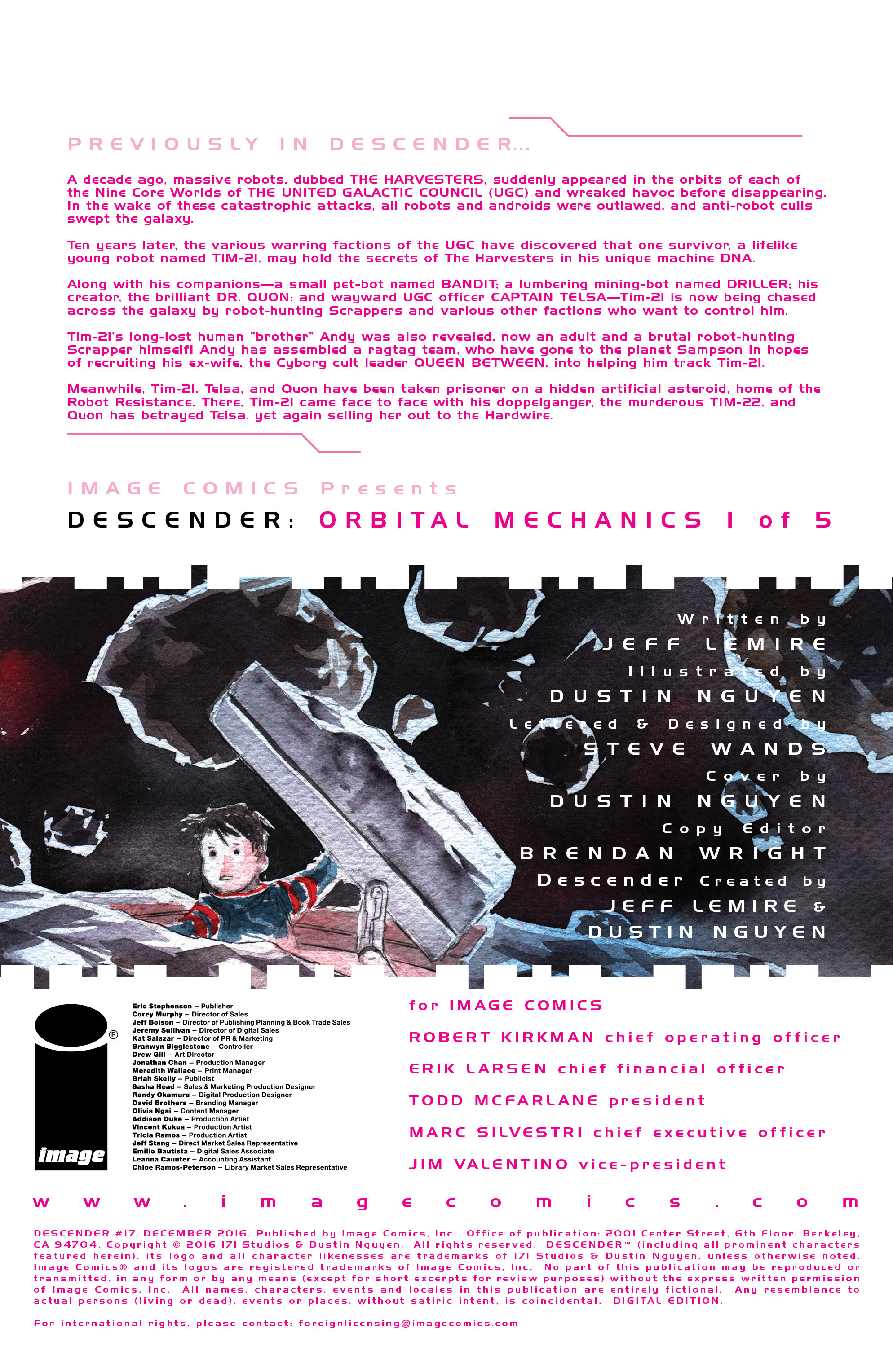 Read online Descender comic -  Issue #17 - 2