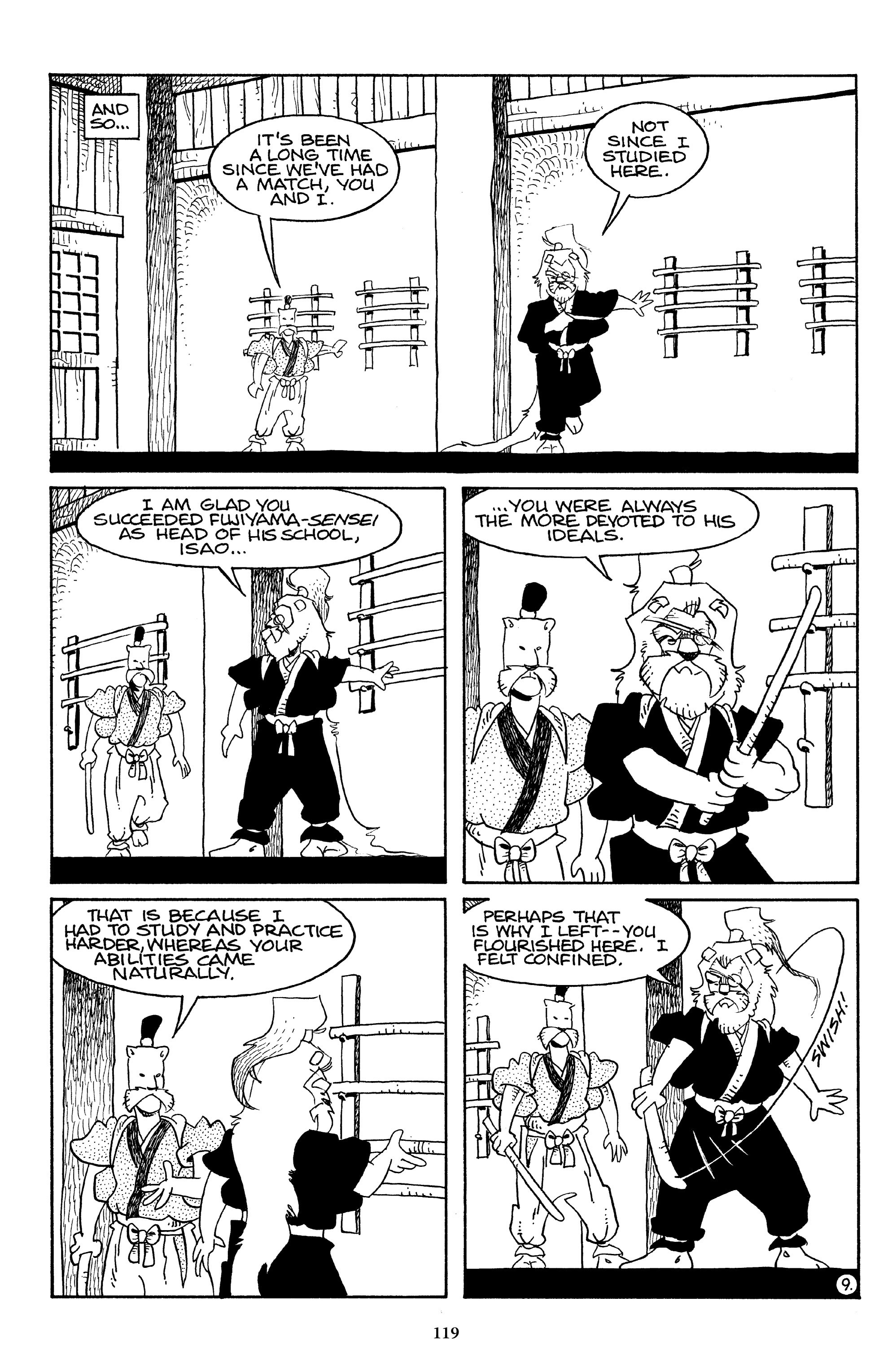 Read online The Usagi Yojimbo Saga comic -  Issue # TPB 4 - 118