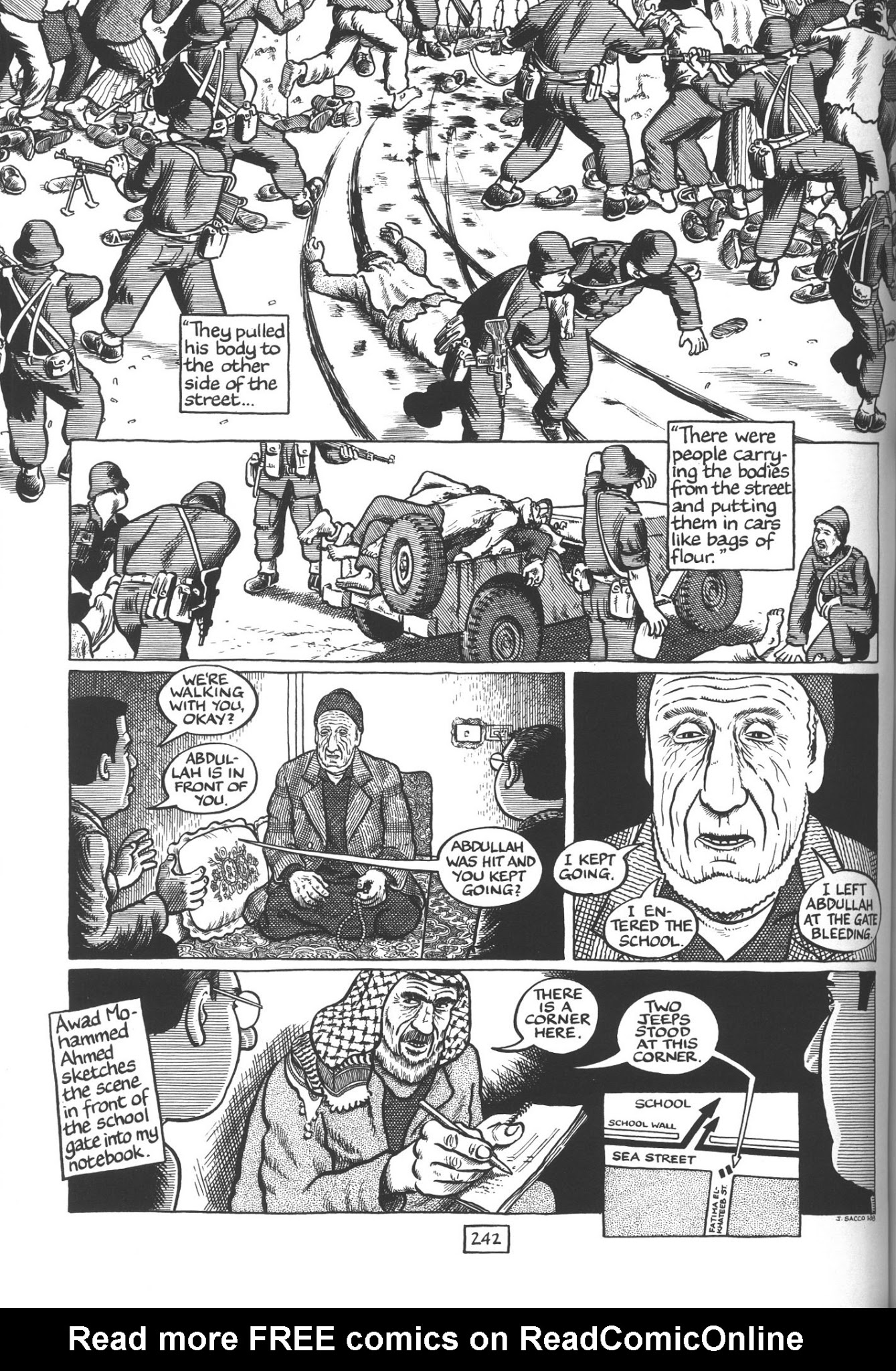 Read online Footnotes in Gaza comic -  Issue # TPB - 261