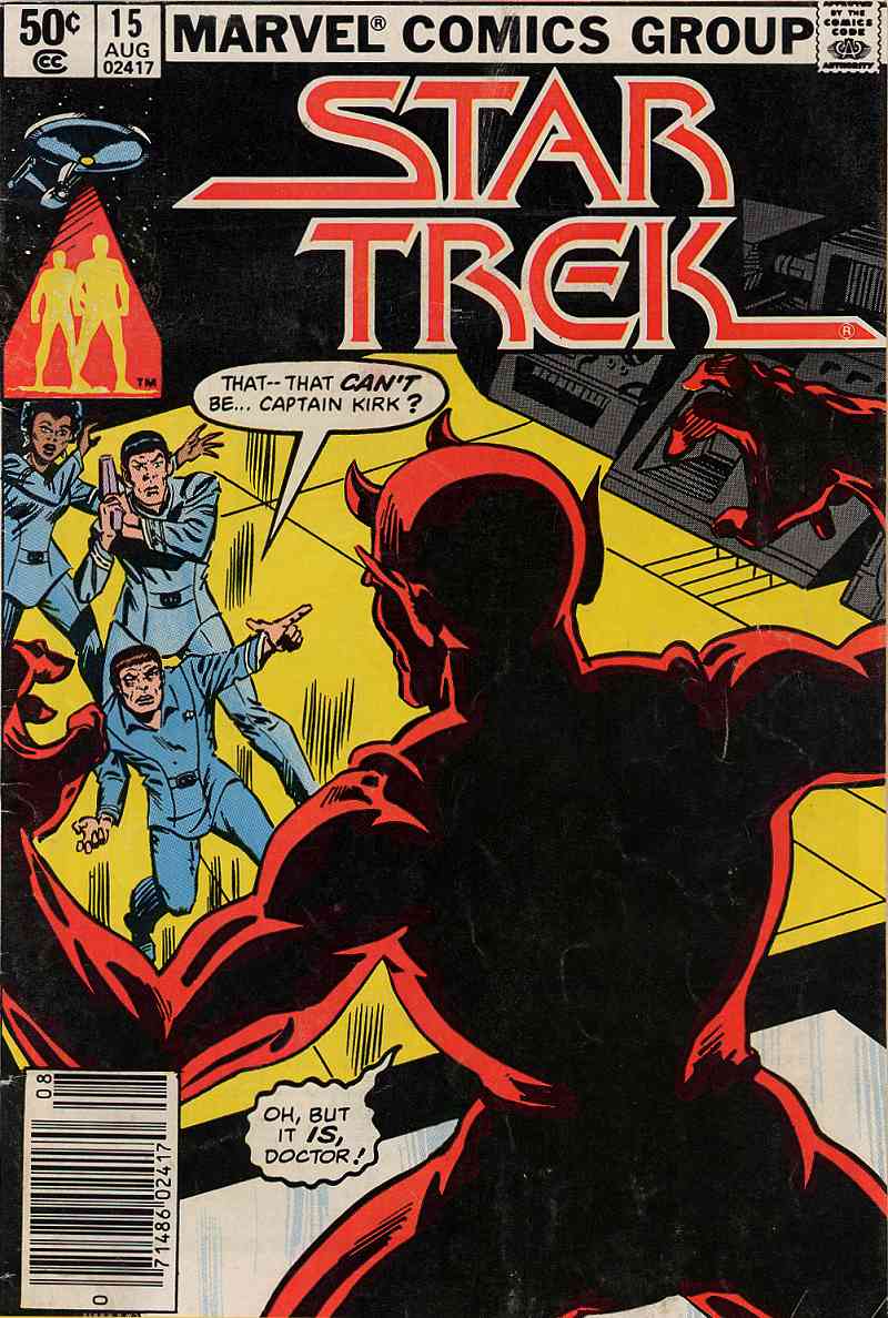 Read online Star Trek (1980) comic -  Issue #15 - 1