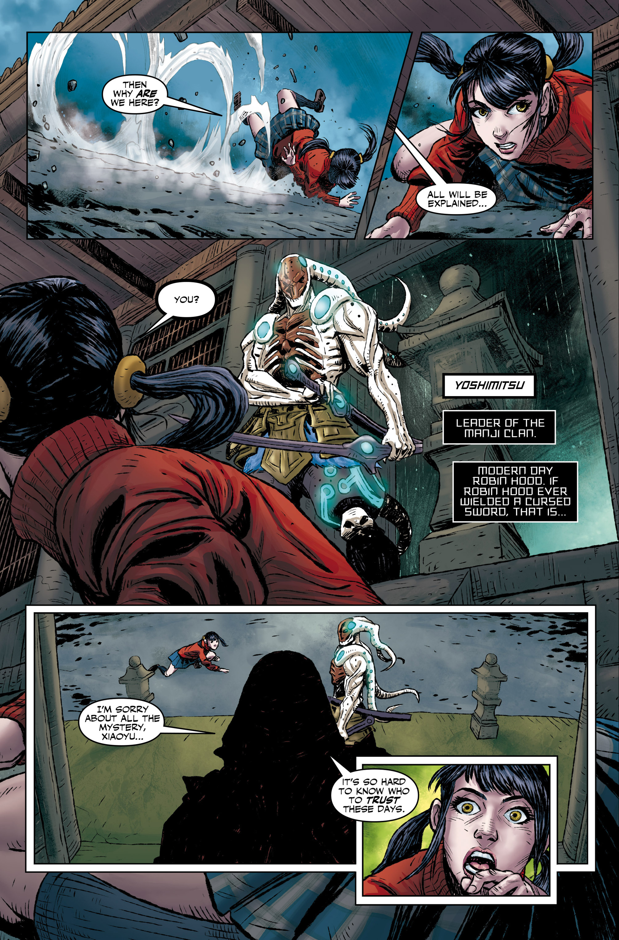 Read online Tekken comic -  Issue #1 - 25