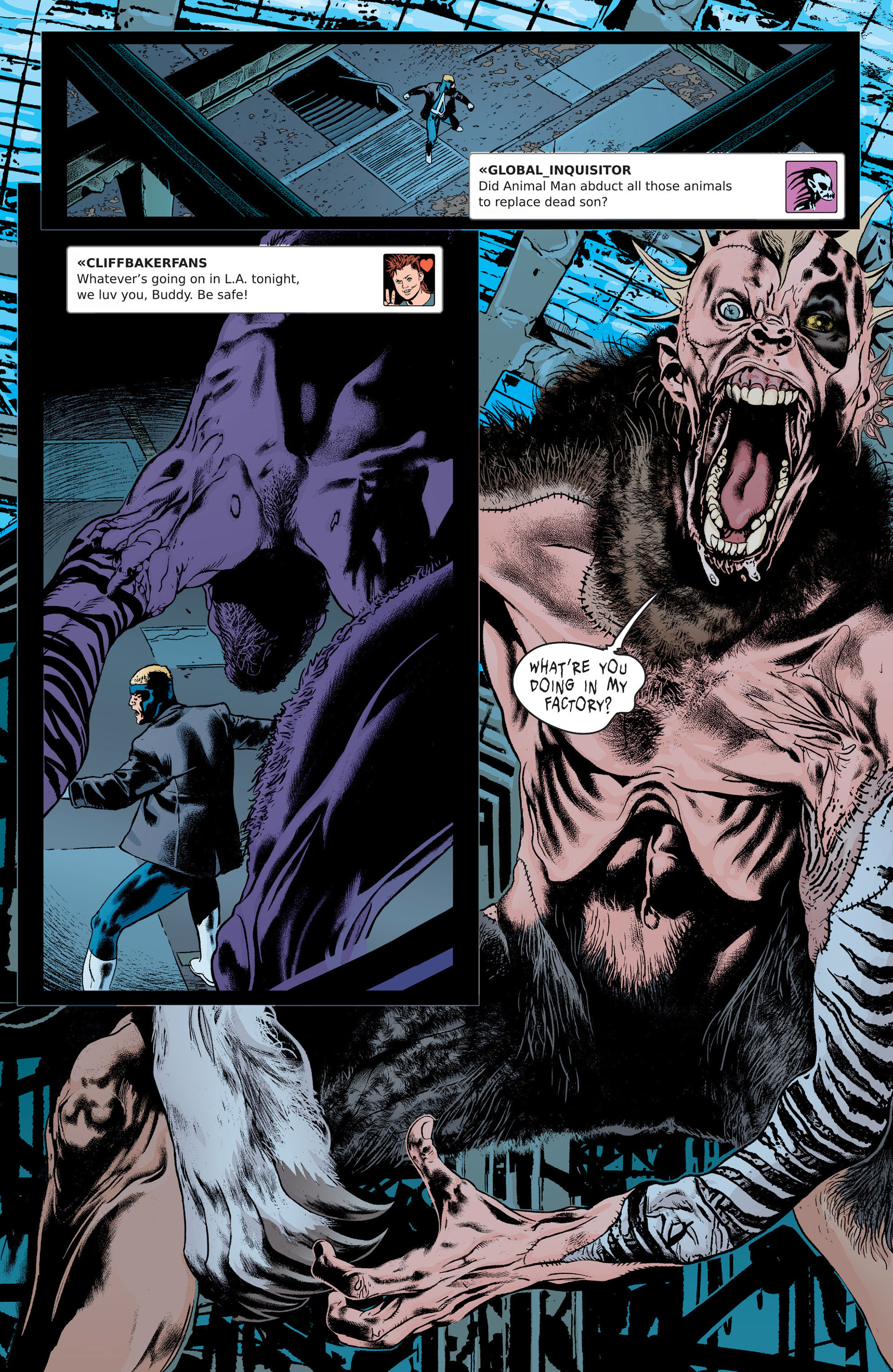 Read online Animal Man (2011) comic -  Issue #21 - 16