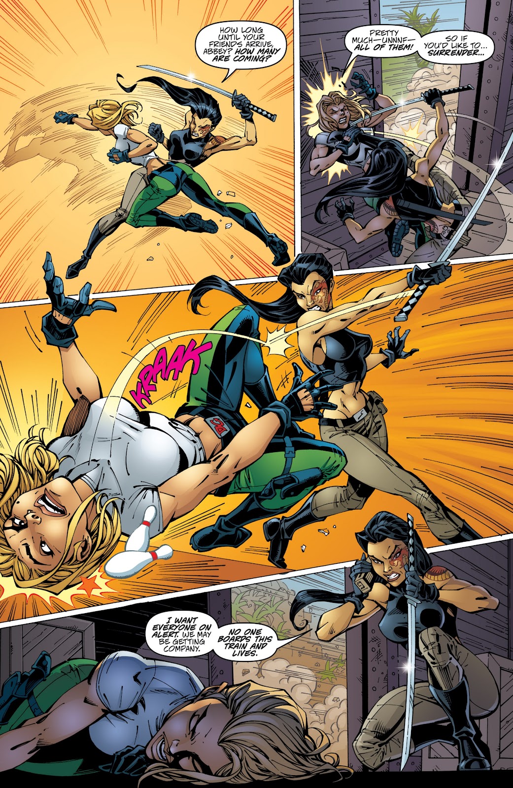 Danger Girl: Mayday issue 4 - Page 9