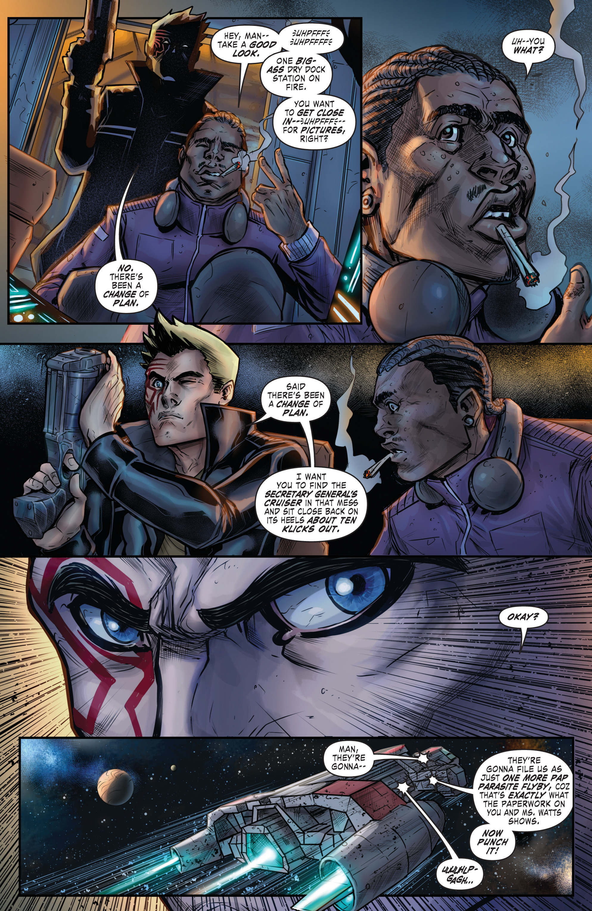 Read online Altered Carbon: Download Blues comic -  Issue # TPB - 106