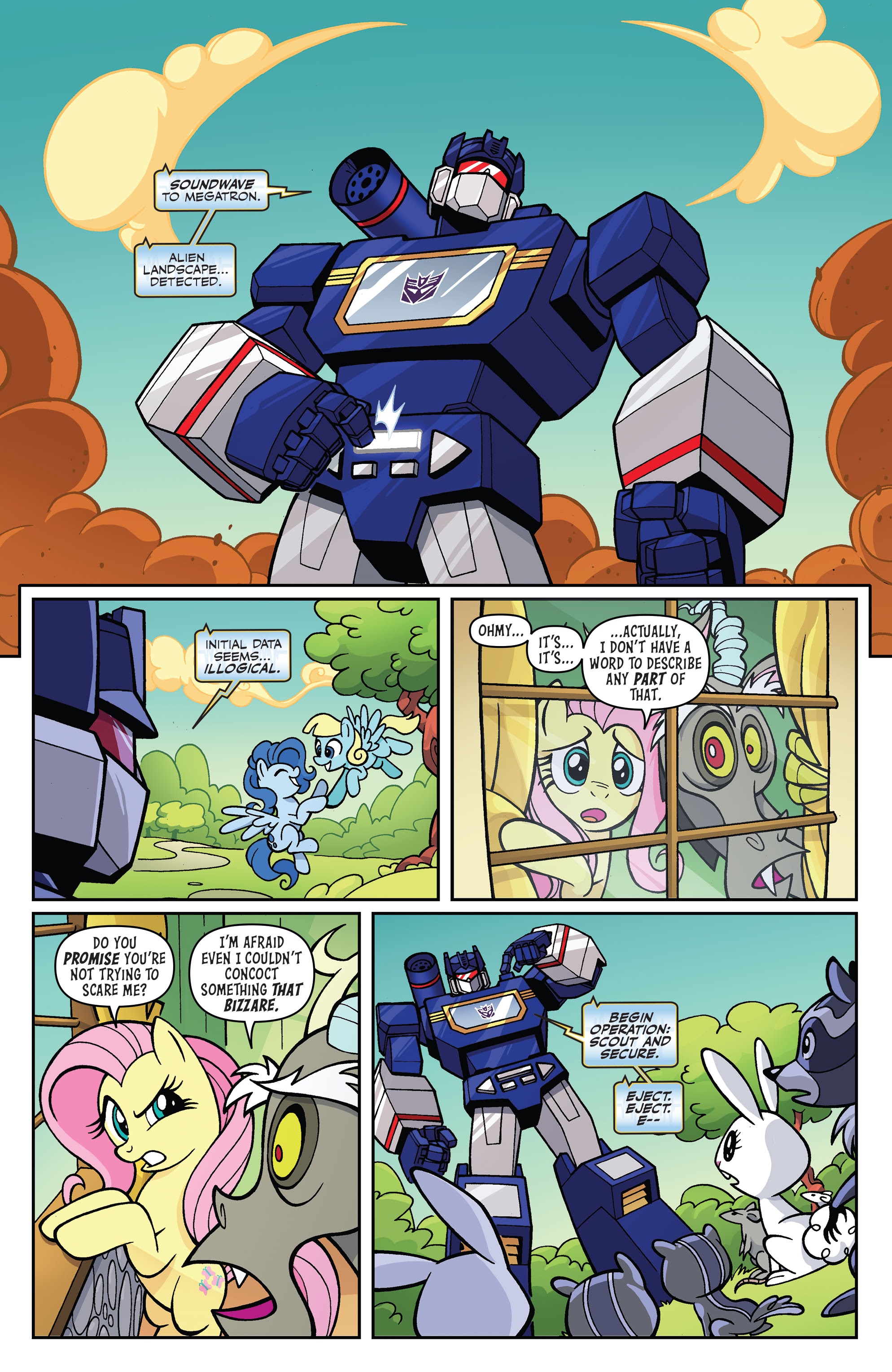 Read online My Little Pony/Transformers comic -  Issue #3 - 6